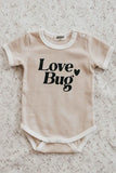 Bencer & Hazelnut Love Bug Heart Bodysuit/ Tee