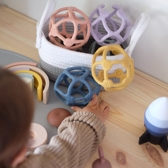 Living Textiles Silicone Teething Ball