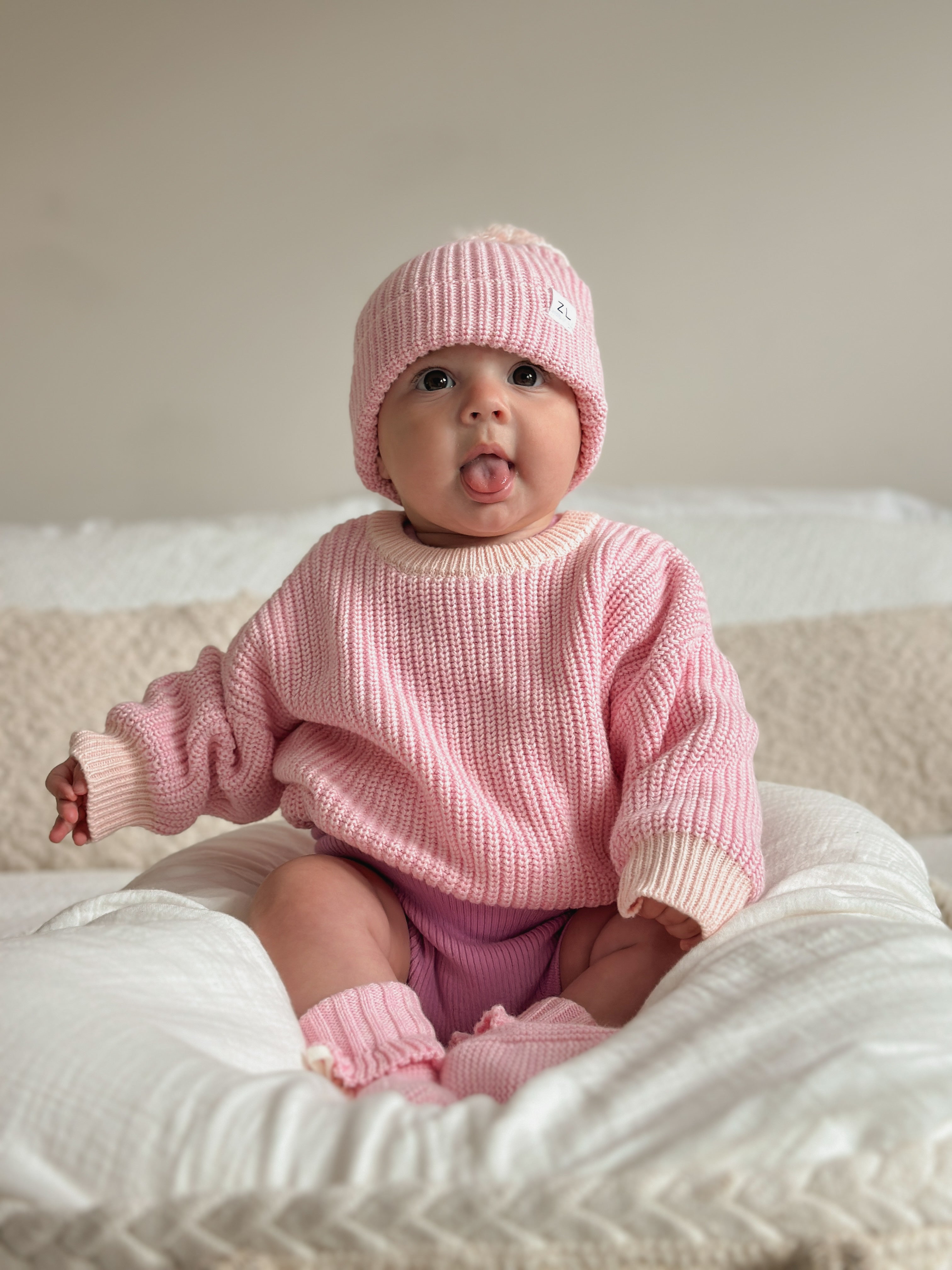 ZIGGY LOU | JUMPER | DAHLIA