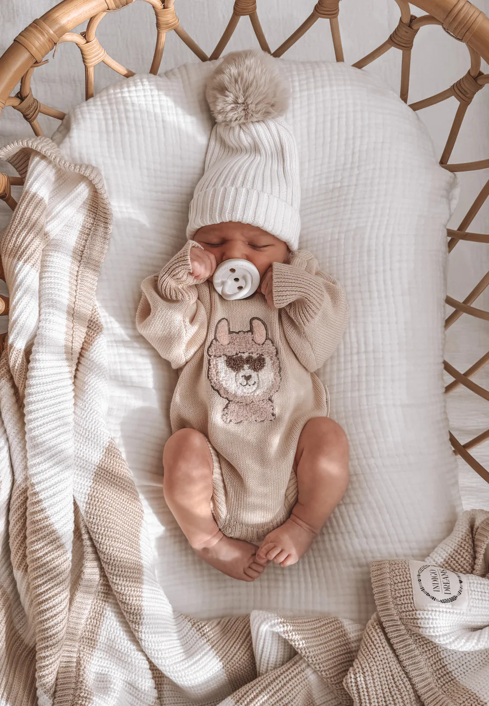 Indigo Dreams | Lllama Romper