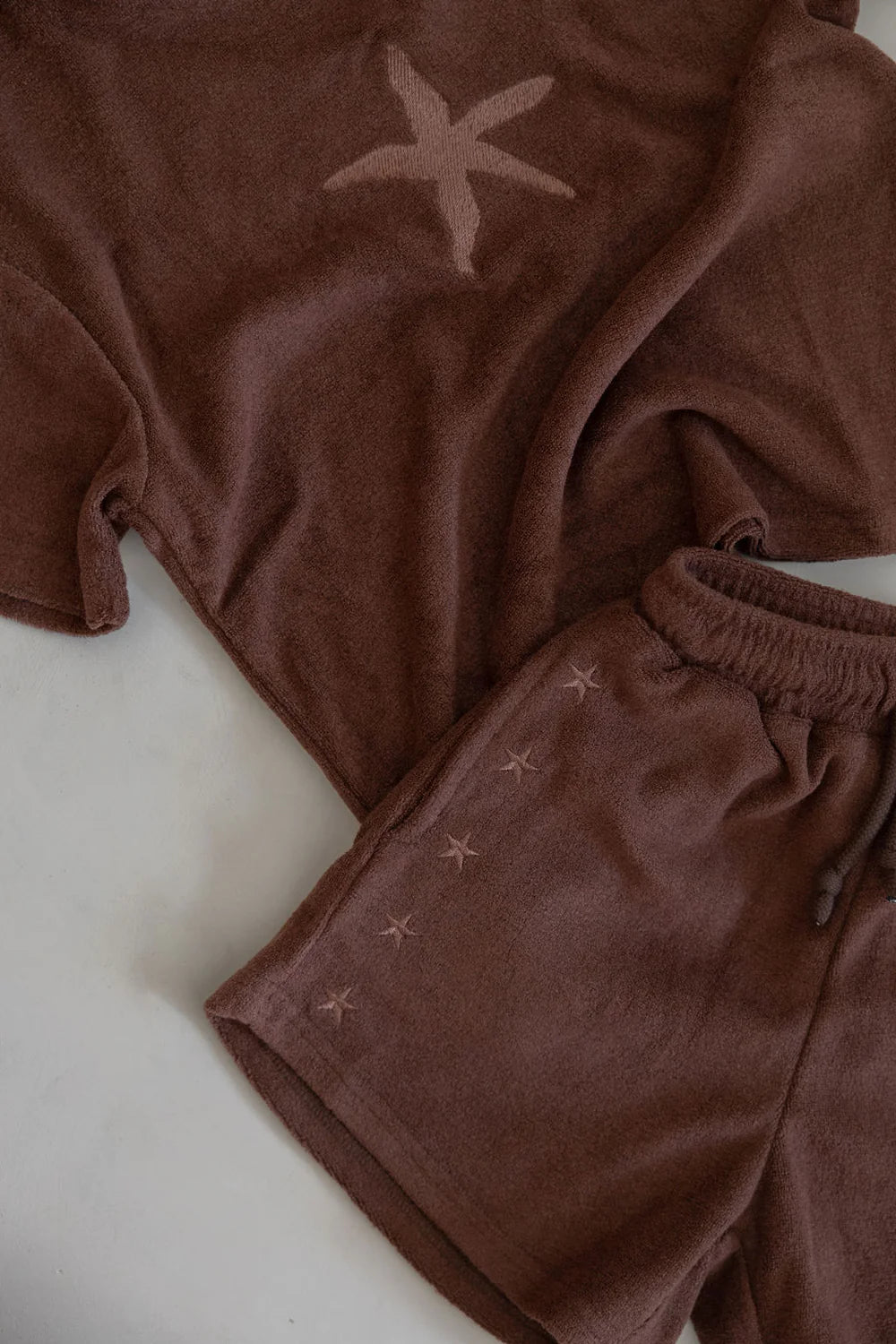 Belle and Sun | Sea Star Terry Shorts