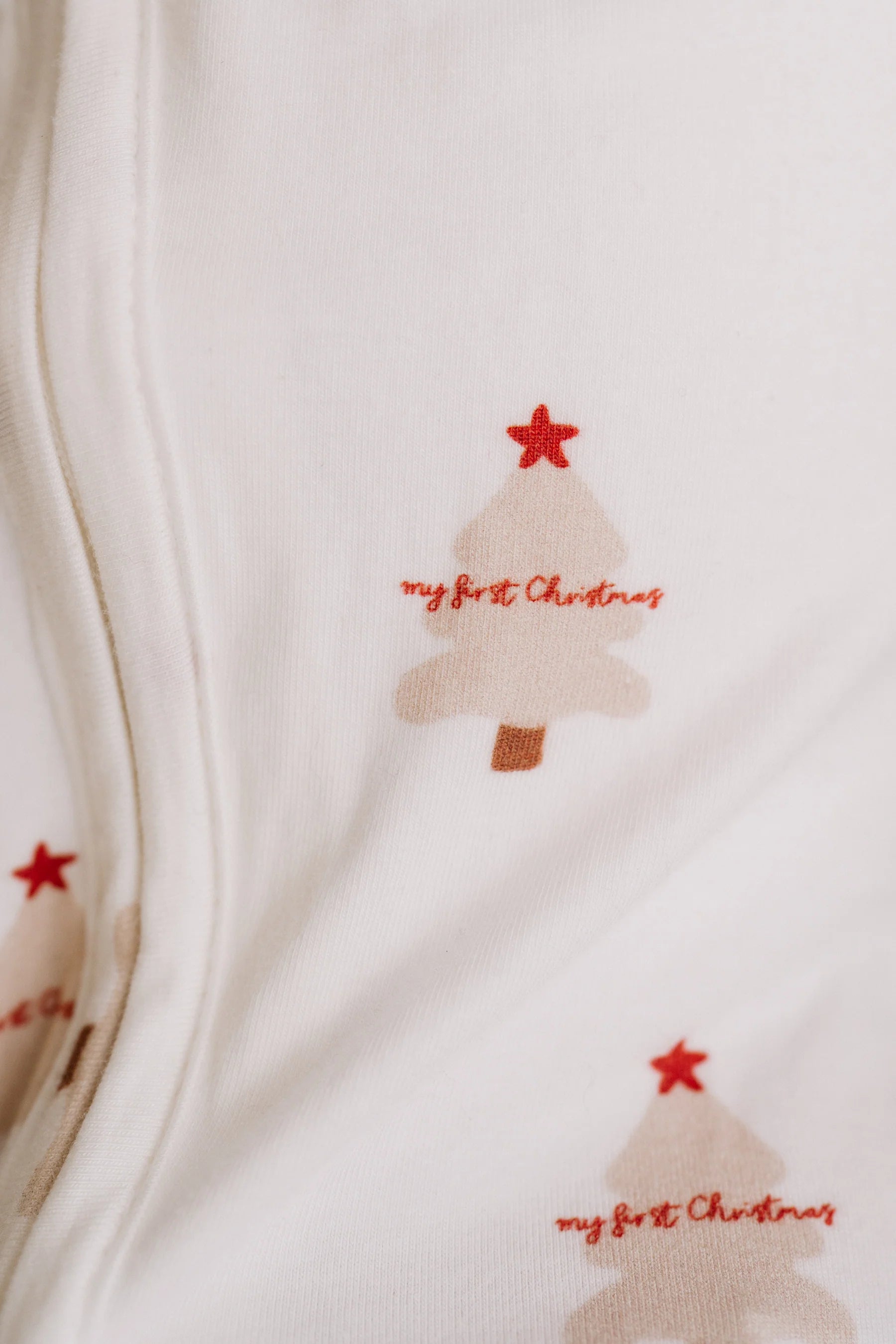 Little & Fern | My First Christmas Oversized Topknot