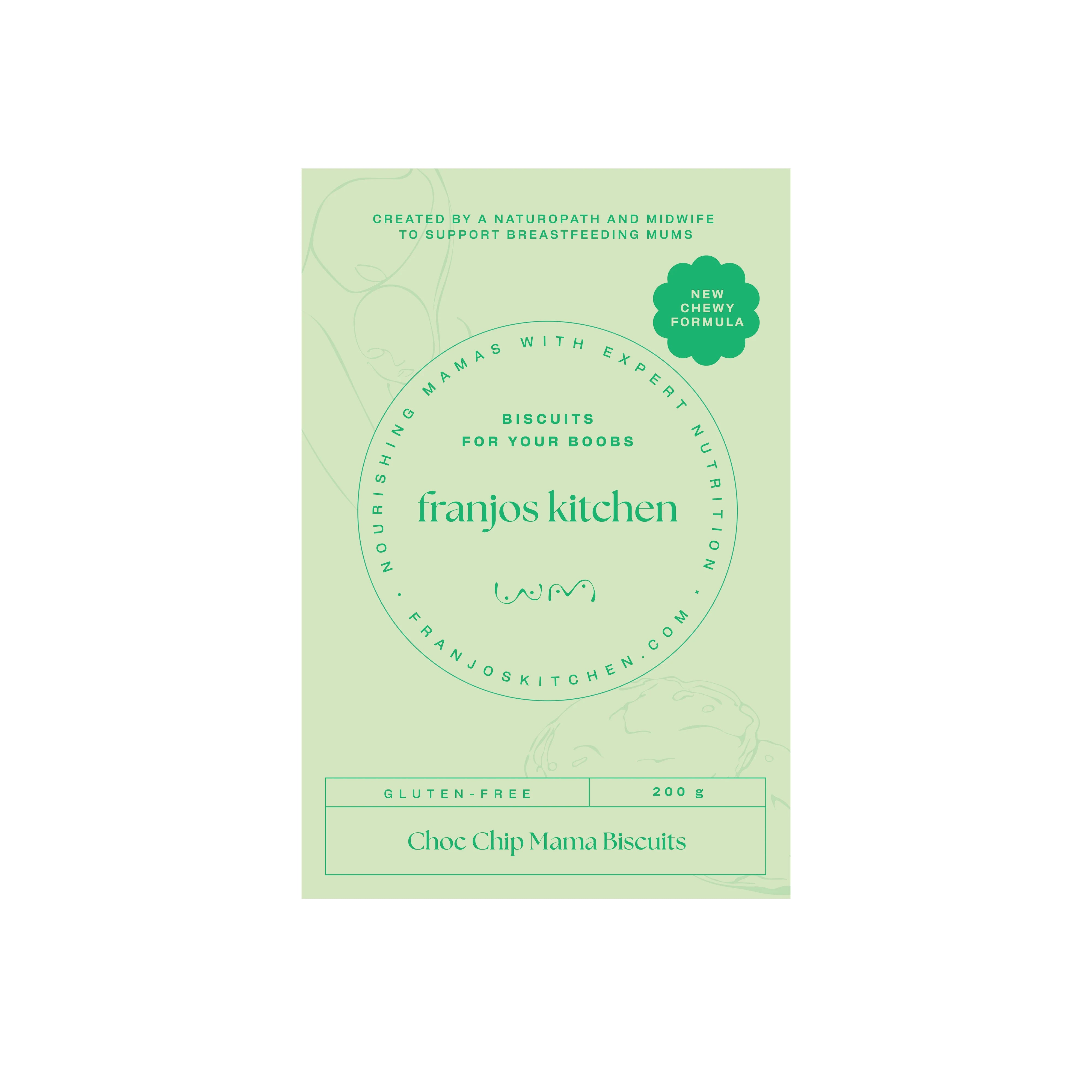 Franjos Kitchen | Gluten Free Choc Chip Mama Biscuits