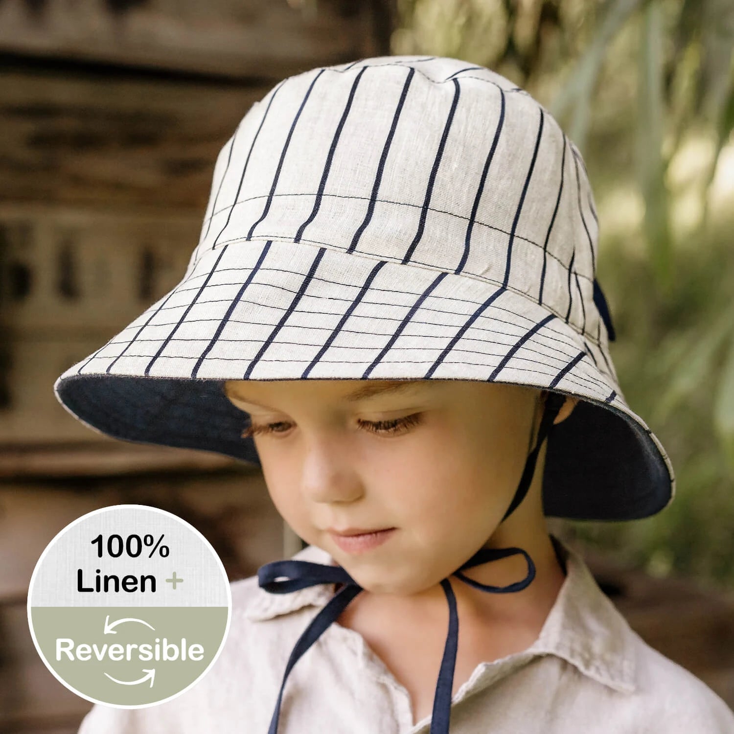 Bedhead Hats | Alex/ Indigo 'Explorer' Classic Bucket Sun Hat