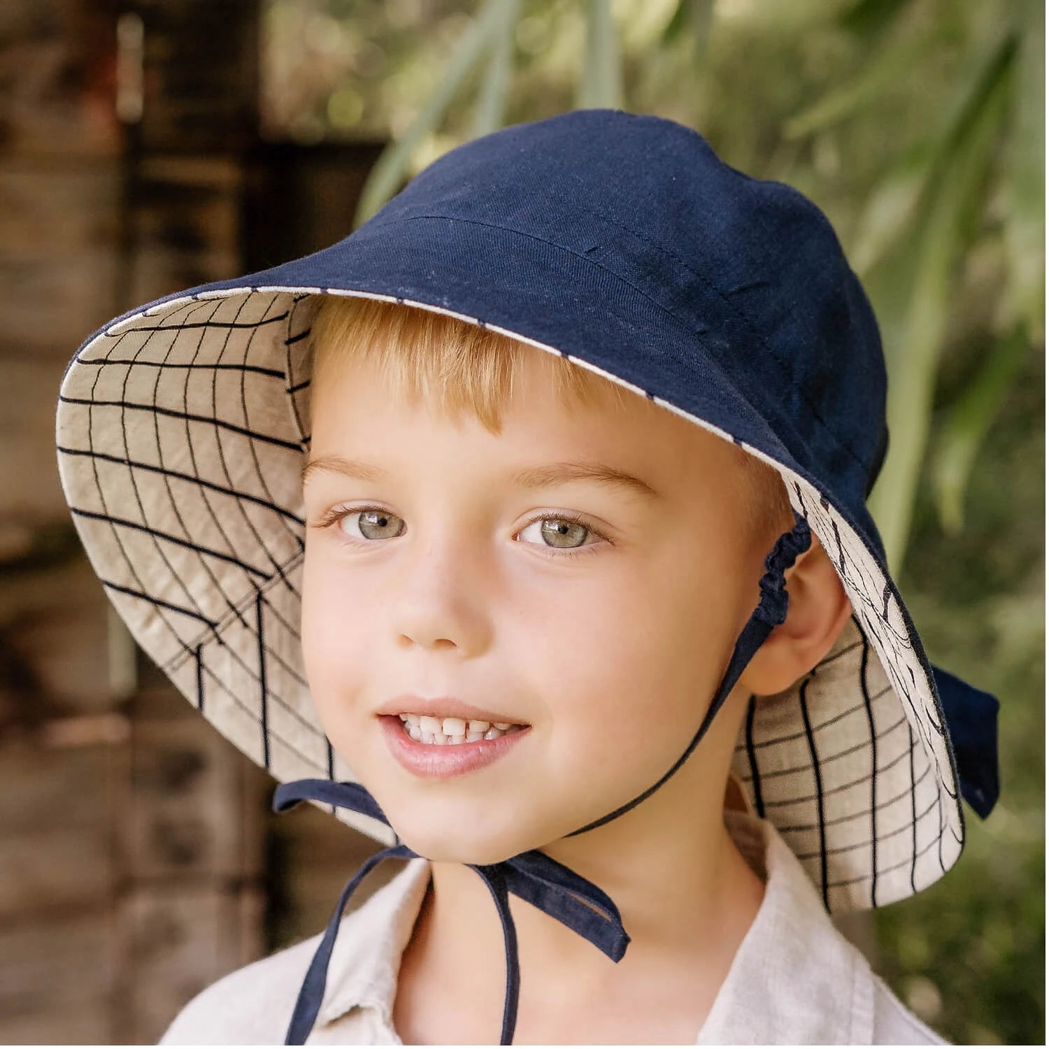 Bedhead Hats | Alex/ Indigo 'Explorer' Classic Bucket Sun Hat