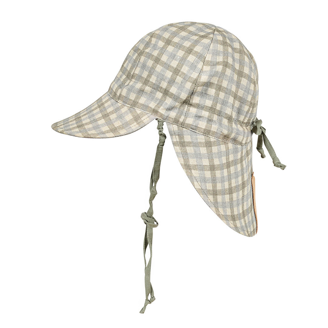 Bed Head Heritage 'Lounger' Baby Reversible Flap Sun Hat - Noah / Moss