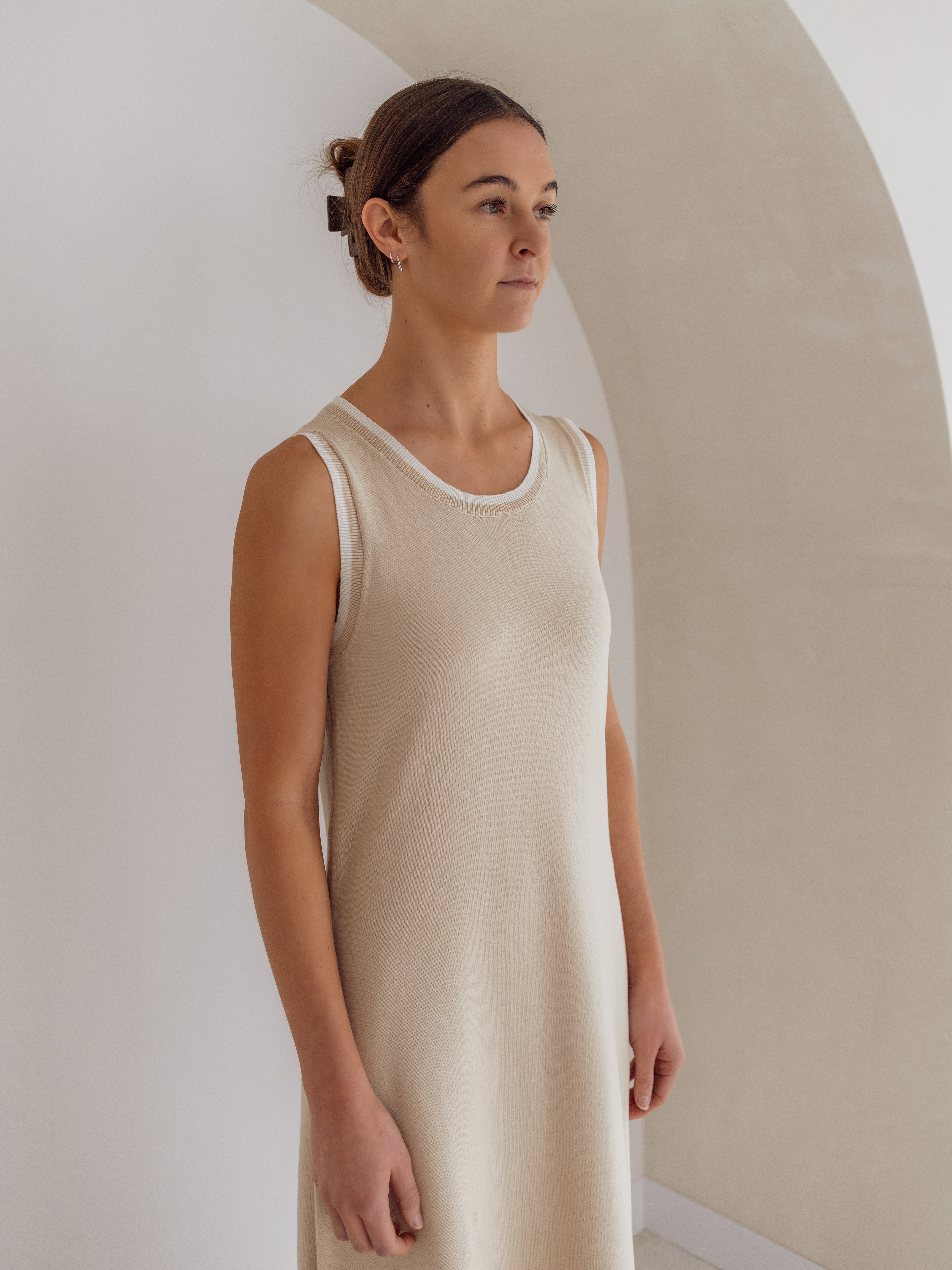 ZIGGY LOU | KNIT DRESS | LATTE (WOMEN'S)