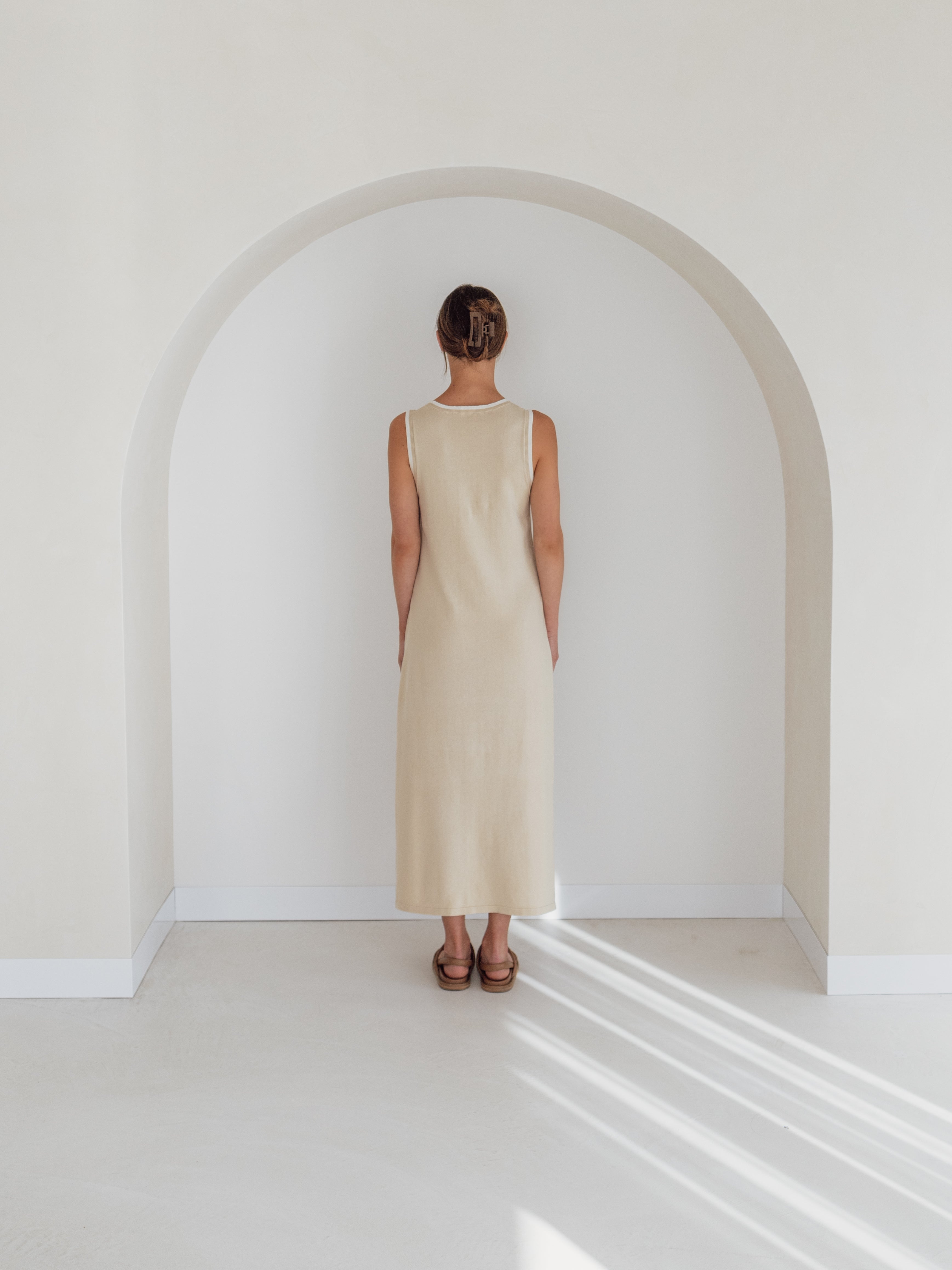 ZIGGY LOU | KNIT DRESS | LATTE (WOMEN'S)