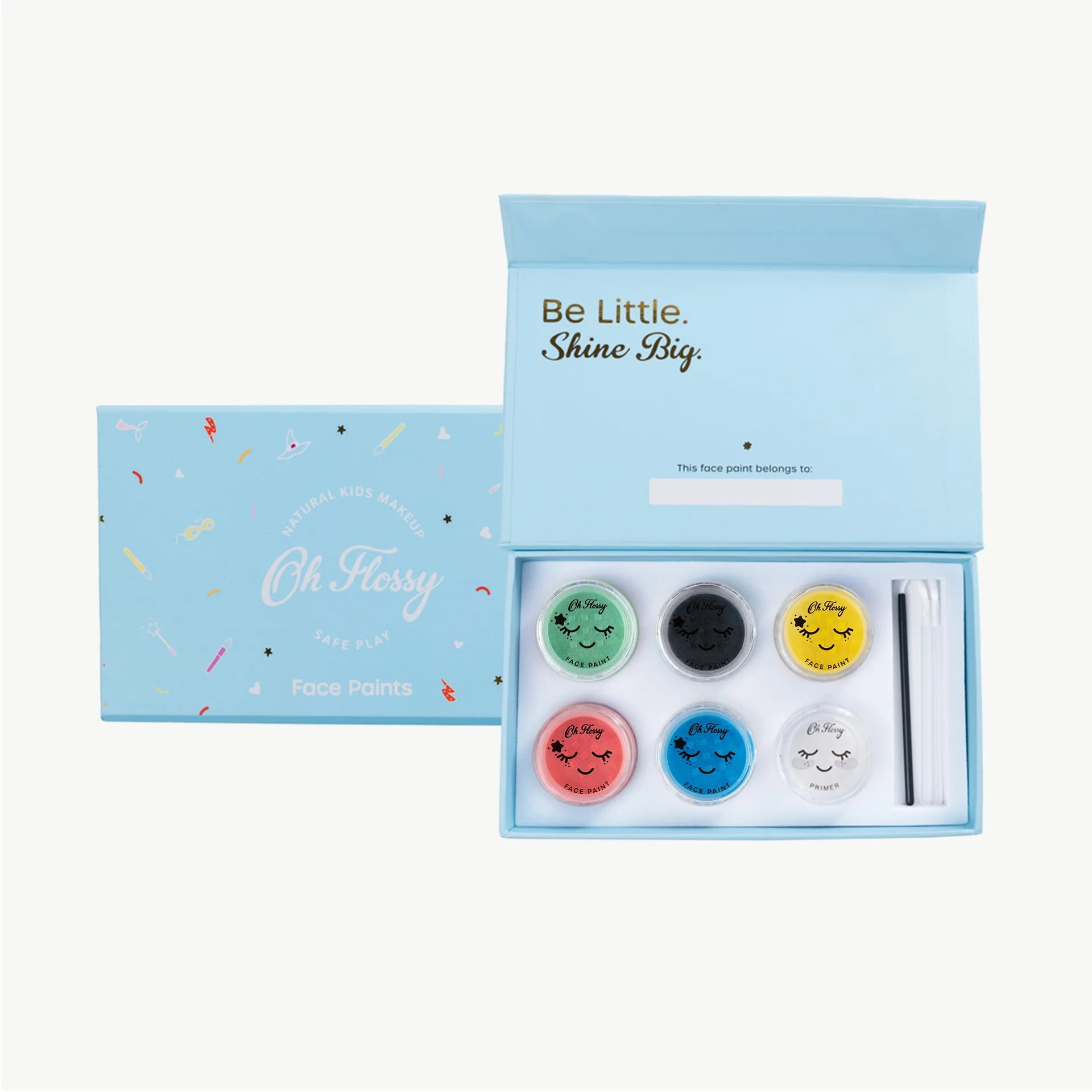 Oh Flossy Natural Face Paint Set