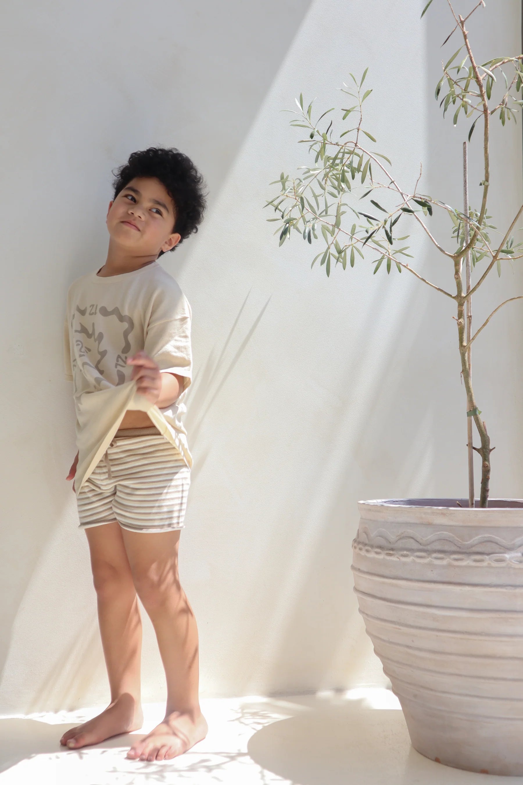 ZIGGY LOU | SHORTS | CAPPUCCINO