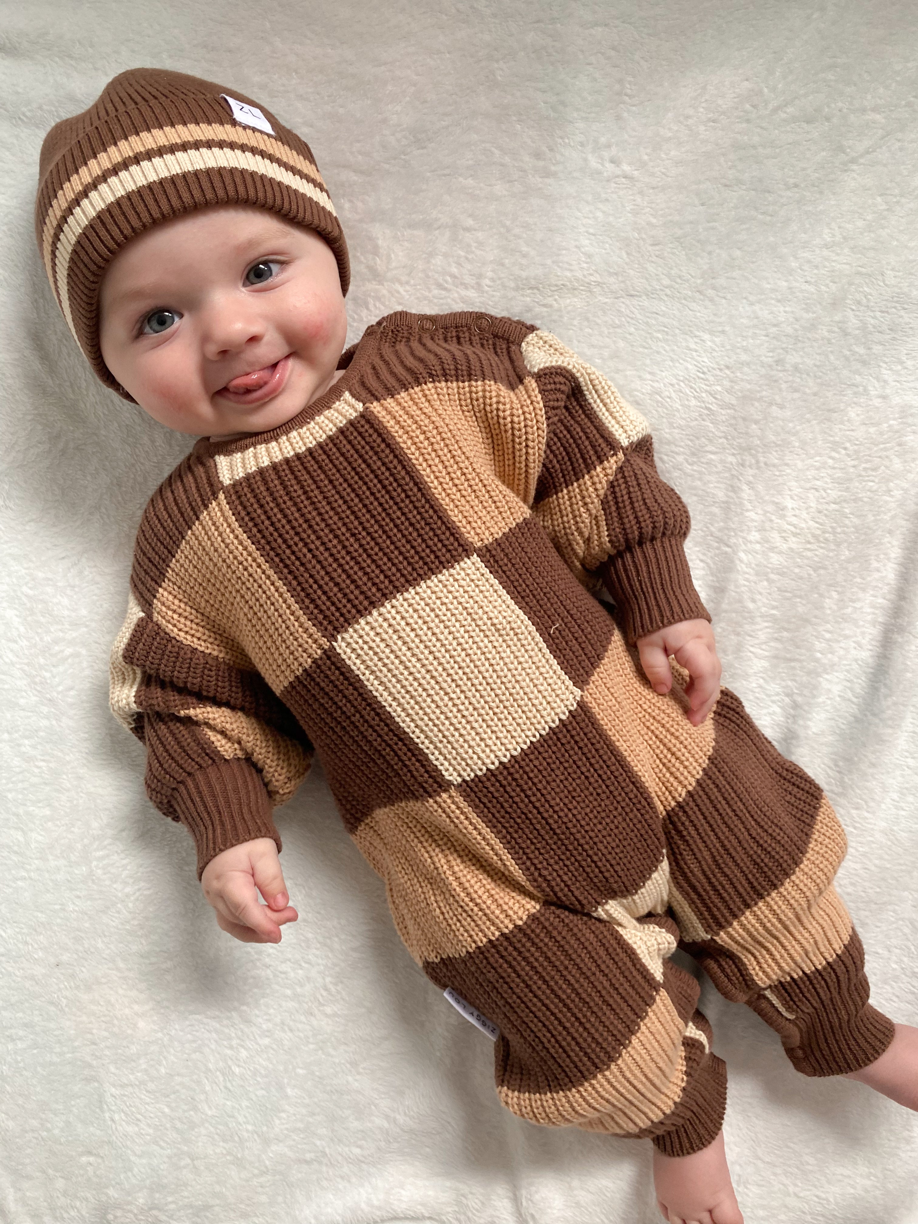 ZIGGY LOU | WINTER PLAYSUIT | CHECKS