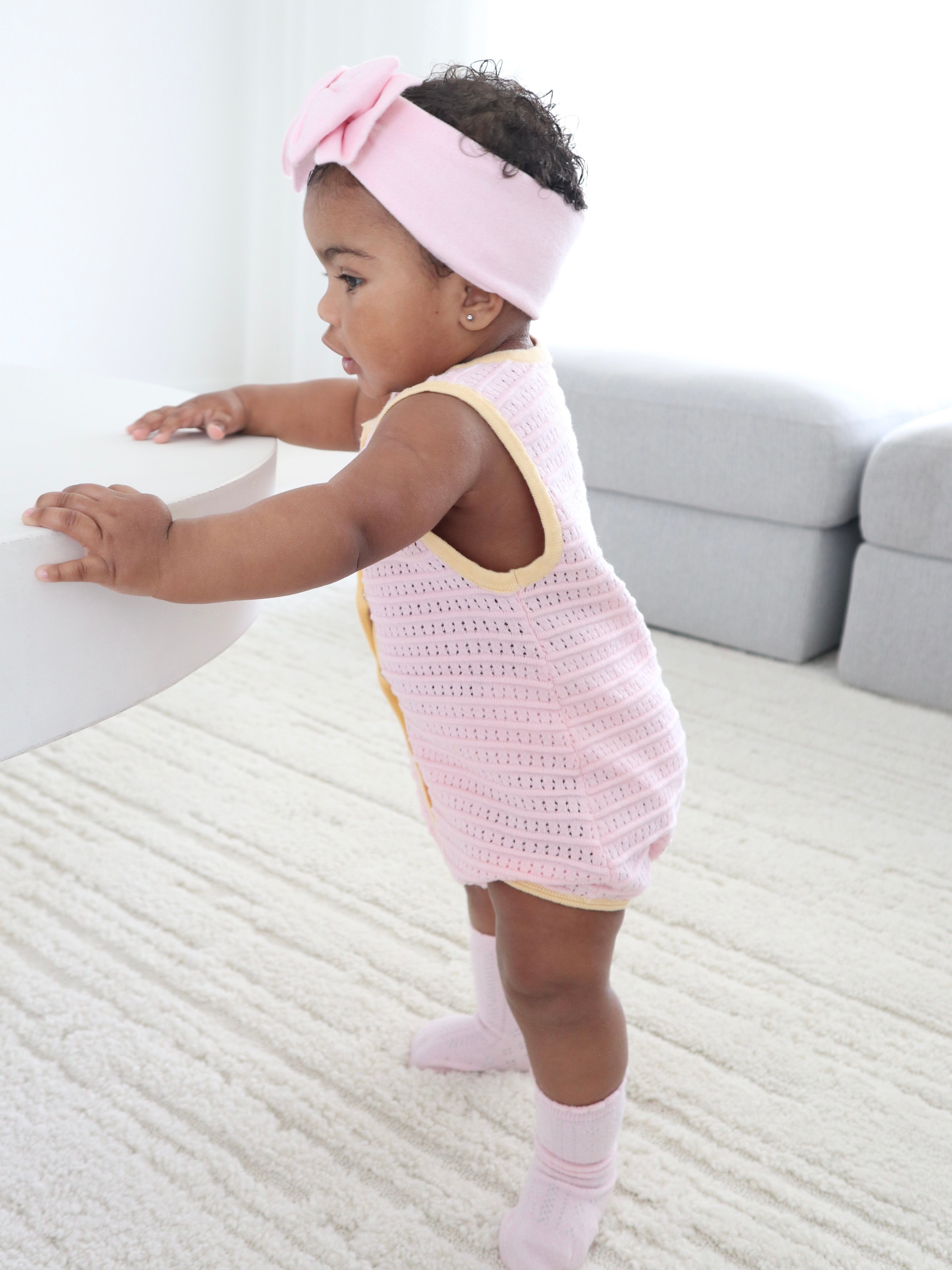 ZIGGY LOU | SUMMER BUBBLE ROMPER | CLEMENTINE