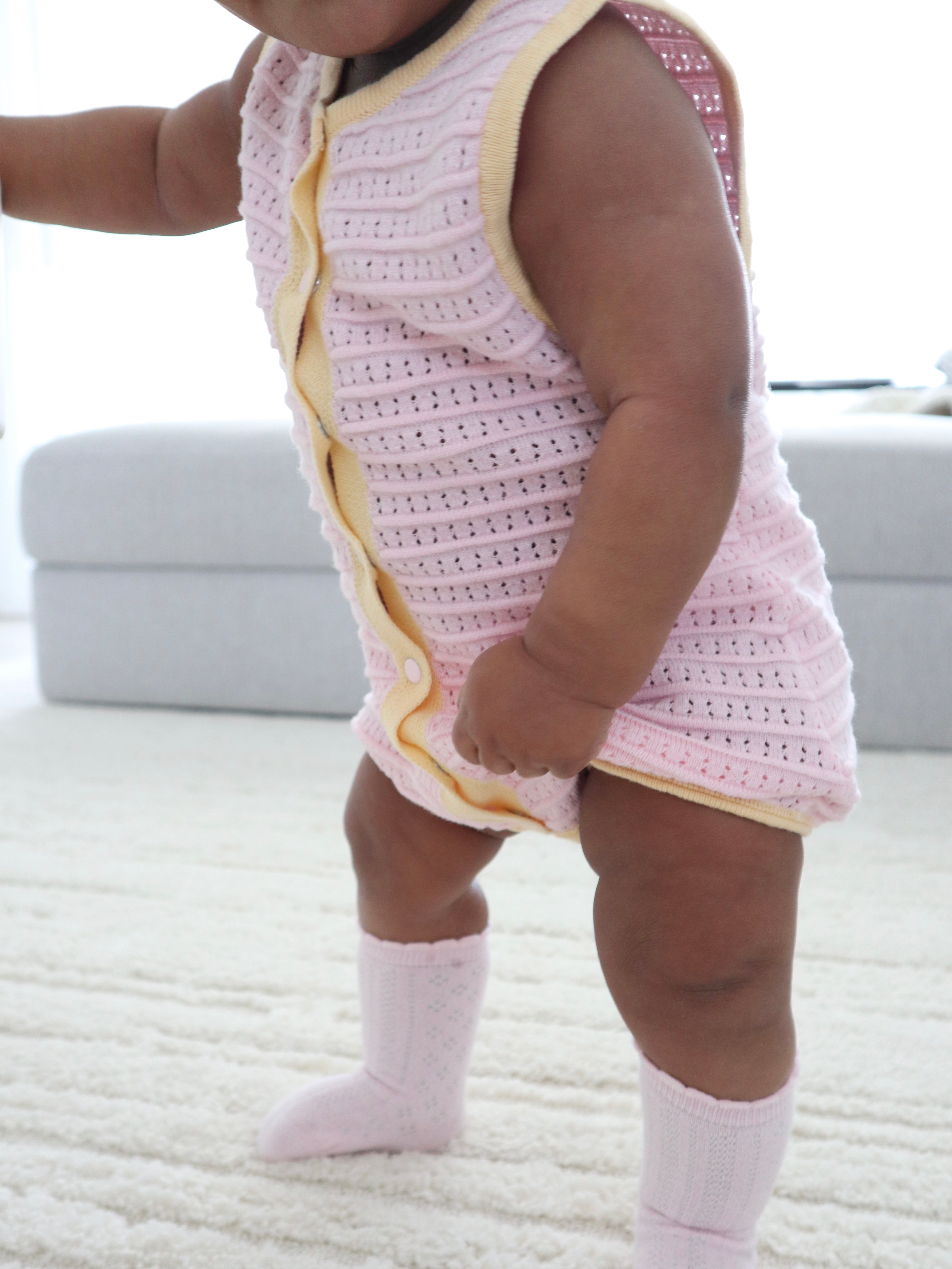 ZIGGY LOU | SUMMER BUBBLE ROMPER | CLEMENTINE