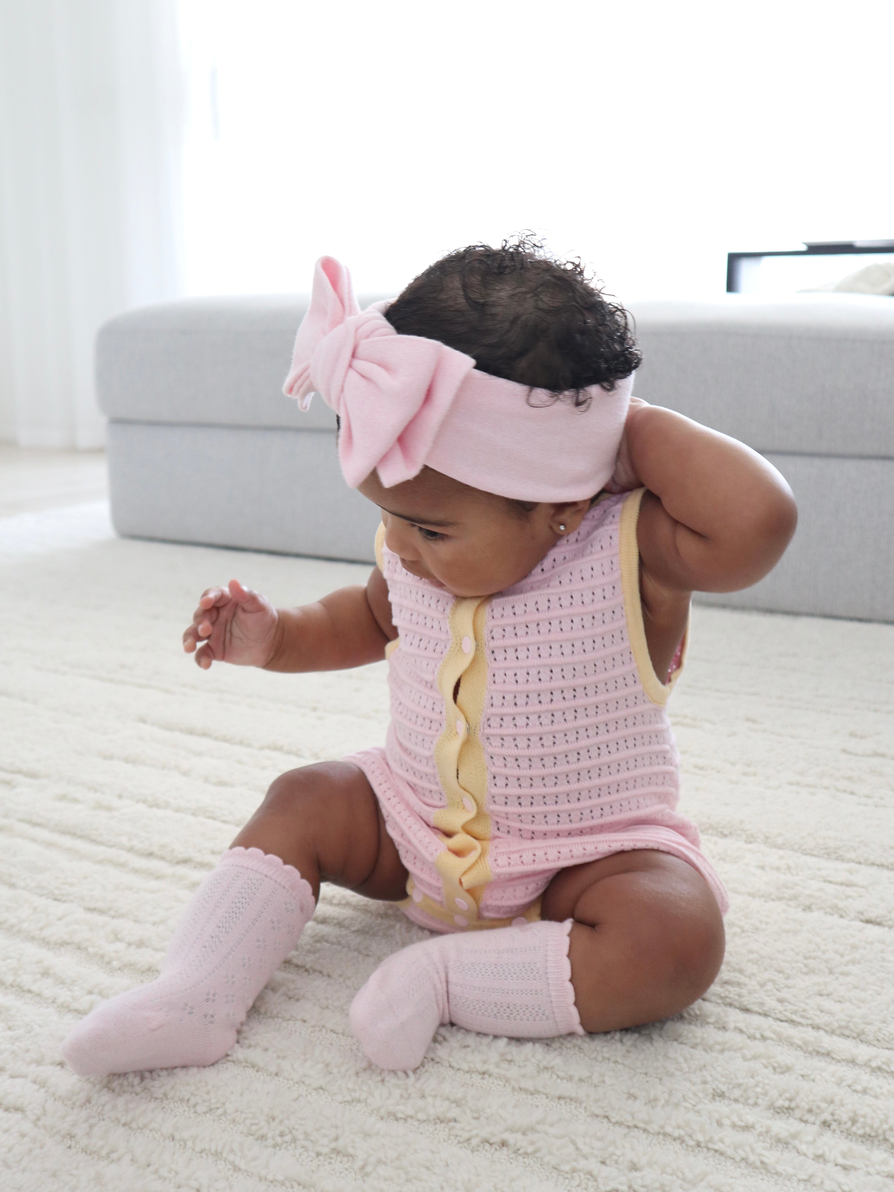 ZIGGY LOU | SUMMER BUBBLE ROMPER | CLEMENTINE