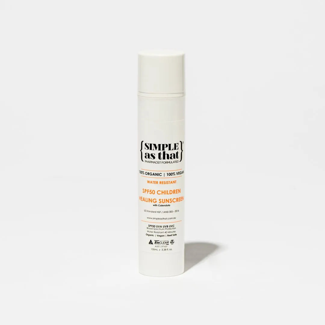 {SIMPLE as that} 100% Organic | Vegan Children's Sunscreen Lotion SPF 50