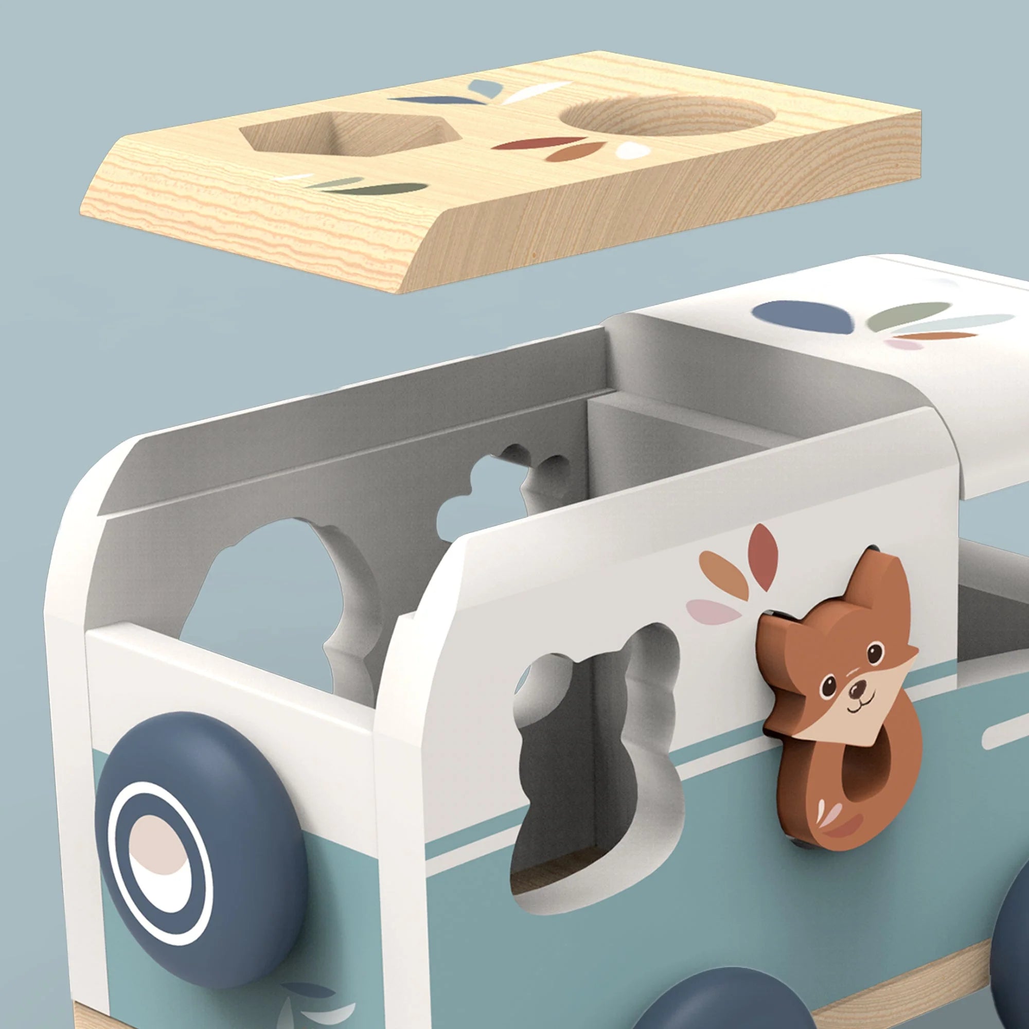 Speedy Monkey | Shape Sorter Van