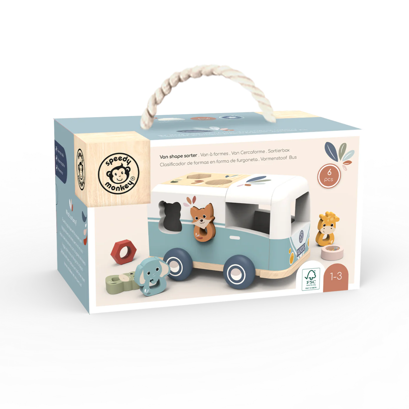 Speedy Monkey | Shape Sorter Van