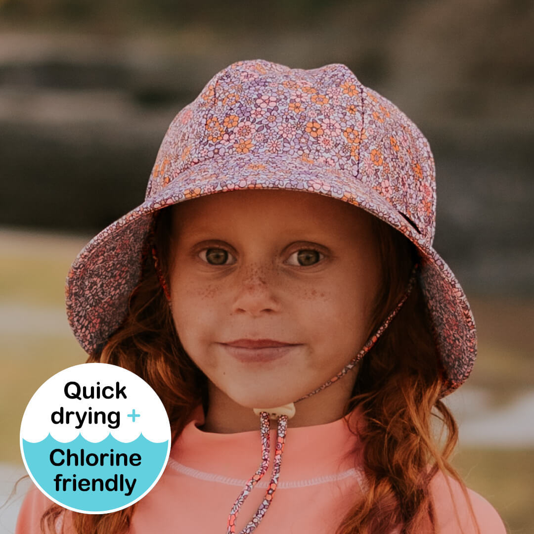 Bedhead Hats| Ponytail Swim Bucket Beach Hat - Valencia