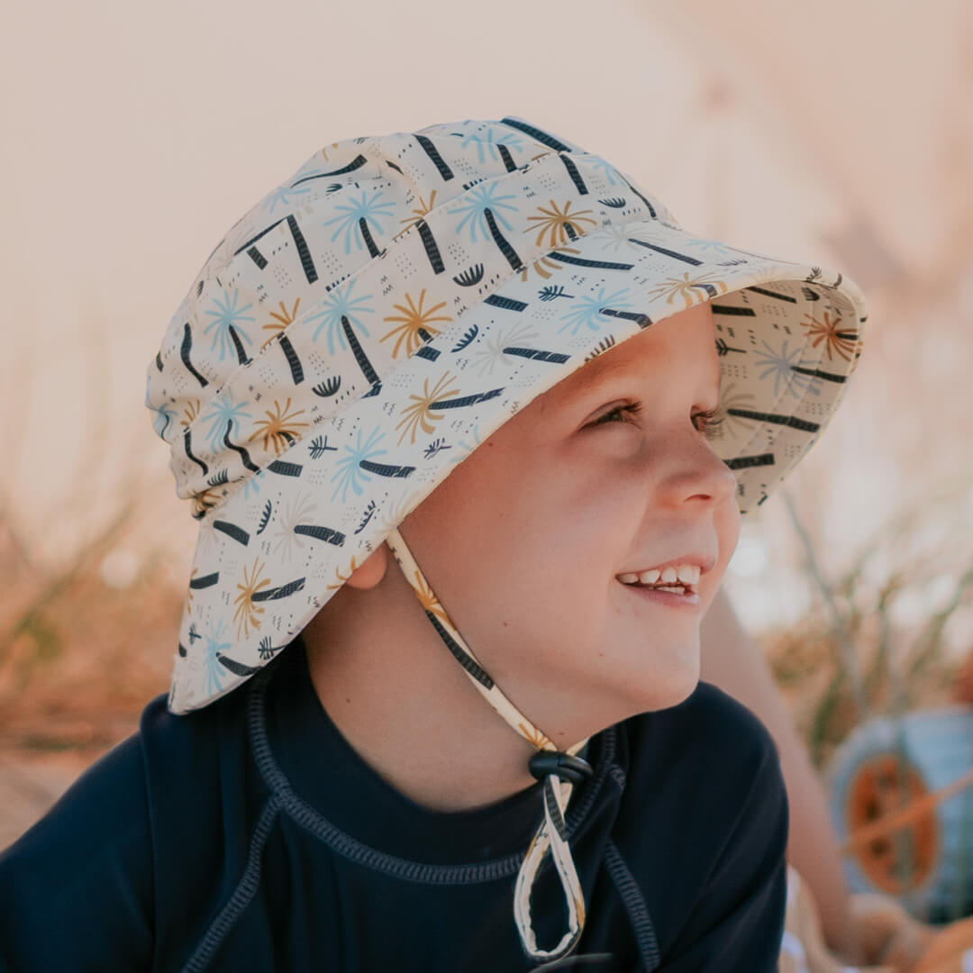 Bedhead Hats | Kids Classic Swim Bucket Beach Hat - Palm