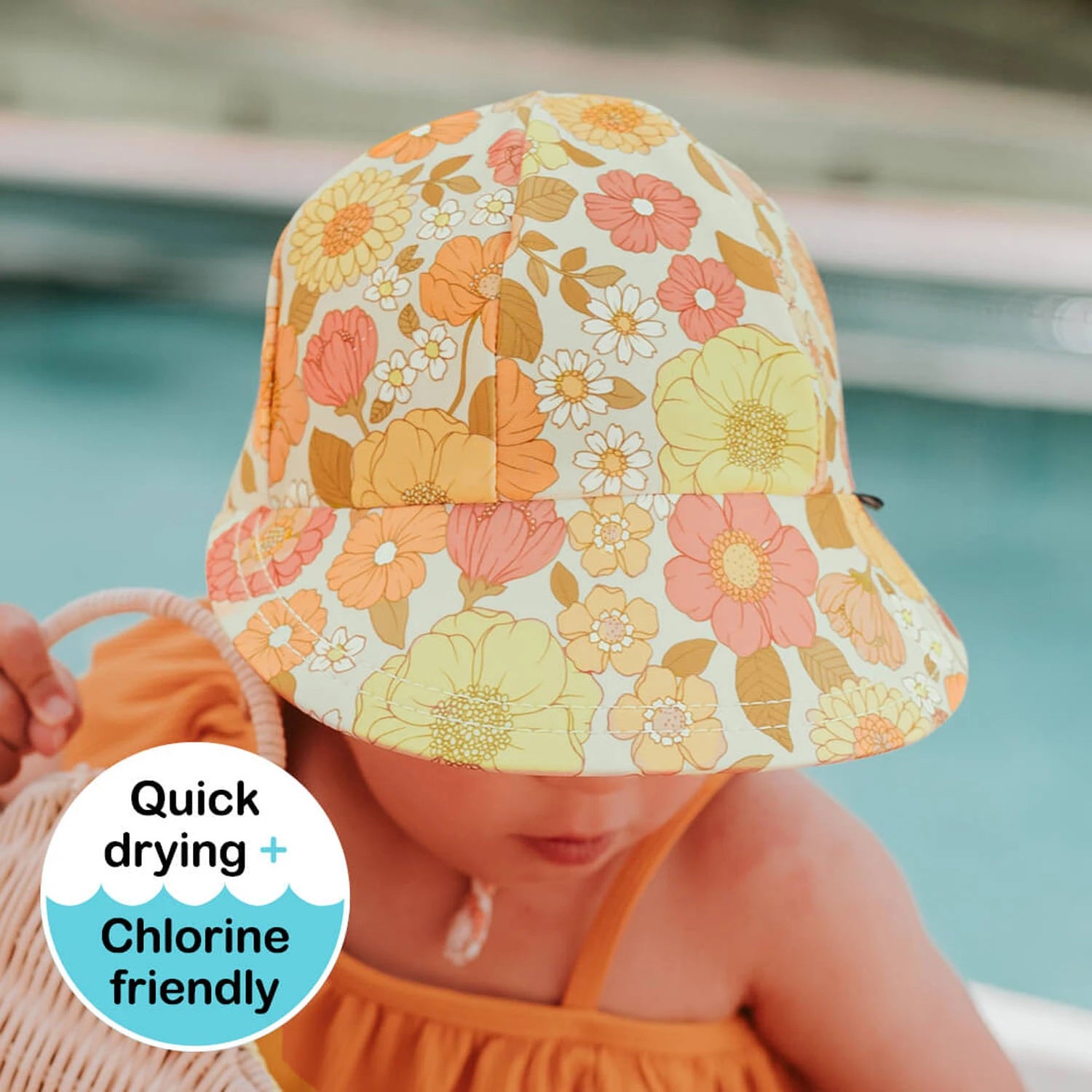 Bedhead Hats | Swim Legionnaire Hat | Floral Tallulah