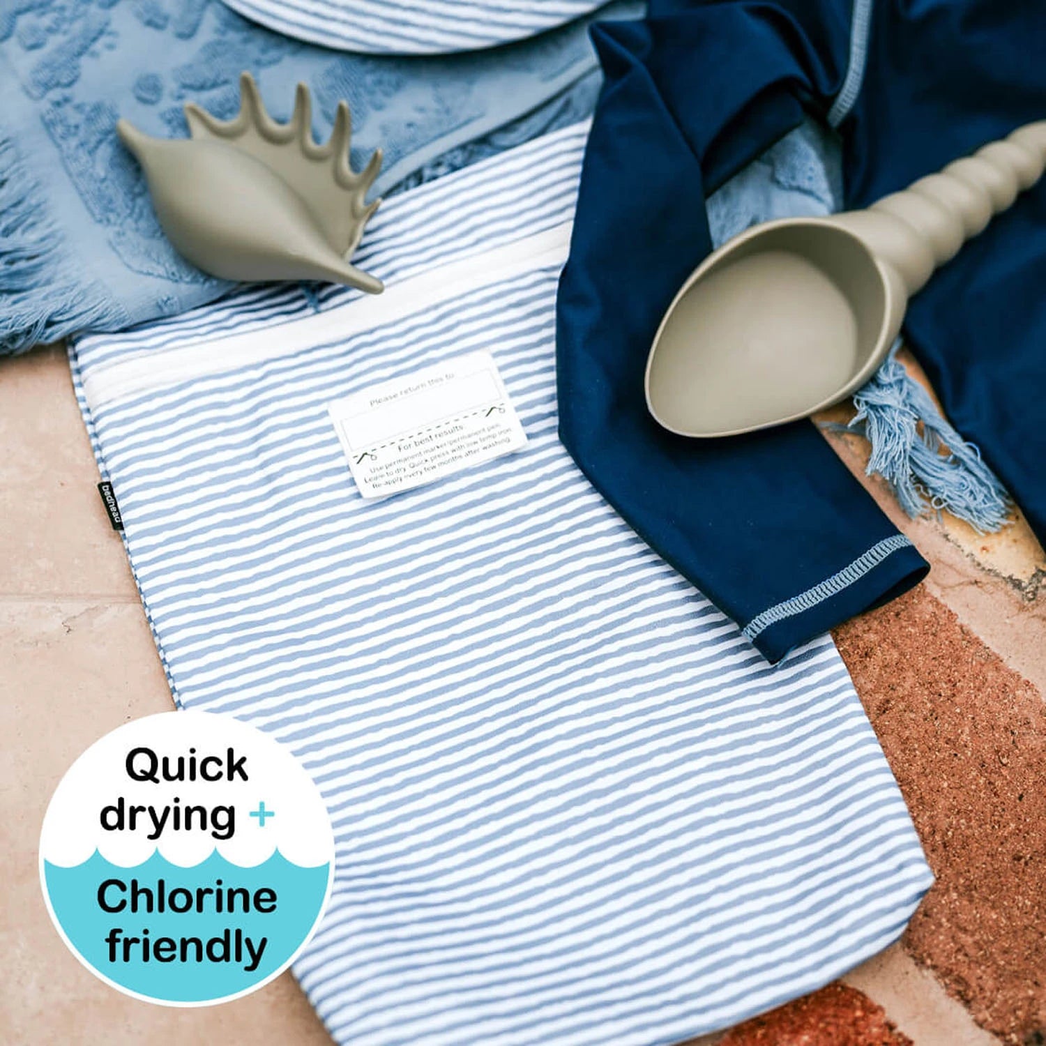 Bedhead Hats | Wet bag | Stevie Stripe