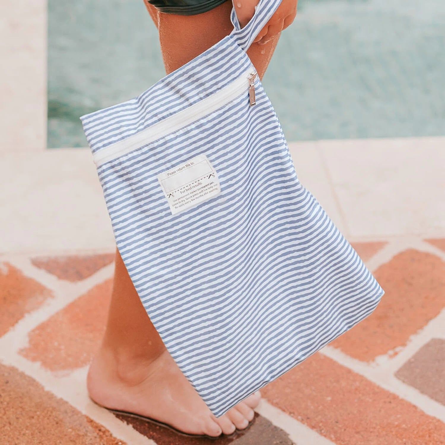 Bedhead Hats | Wet bag | Stevie Stripe