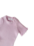 Ziggy Lou Lilac Summer Ribbed Bodysuit