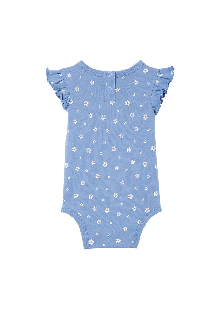 Milky Clothing Cornflower Frill Bubbysuit