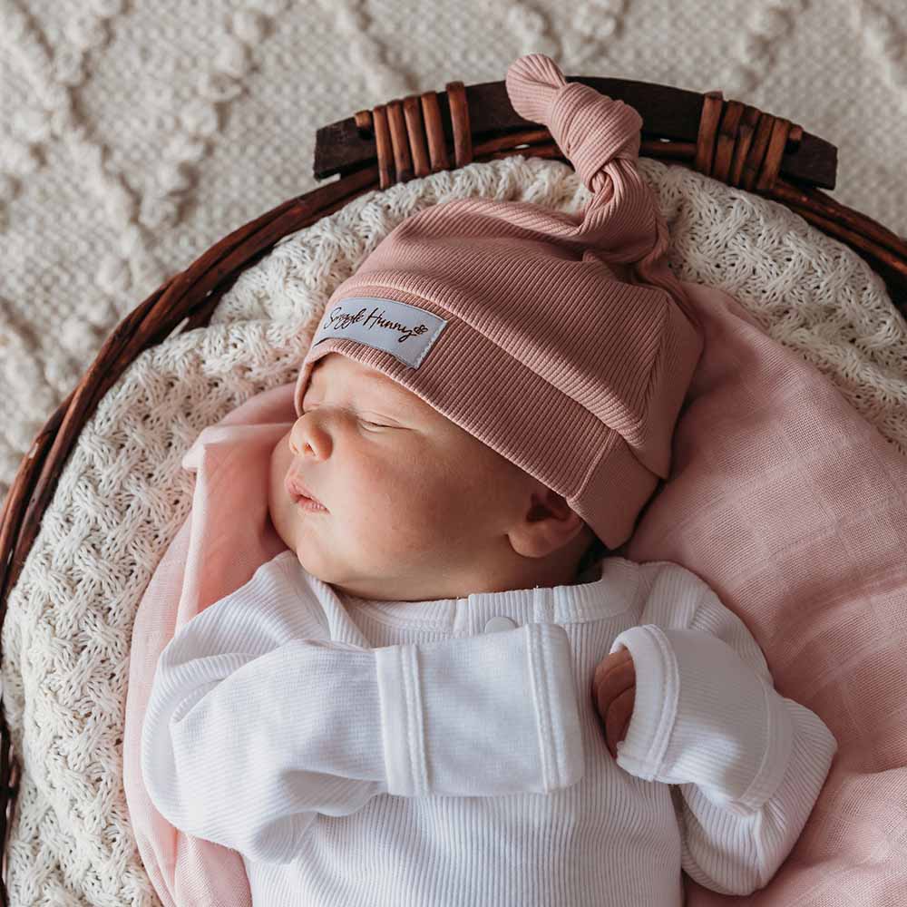 Snuggle Hunny Kids Rose Knotted Beanie