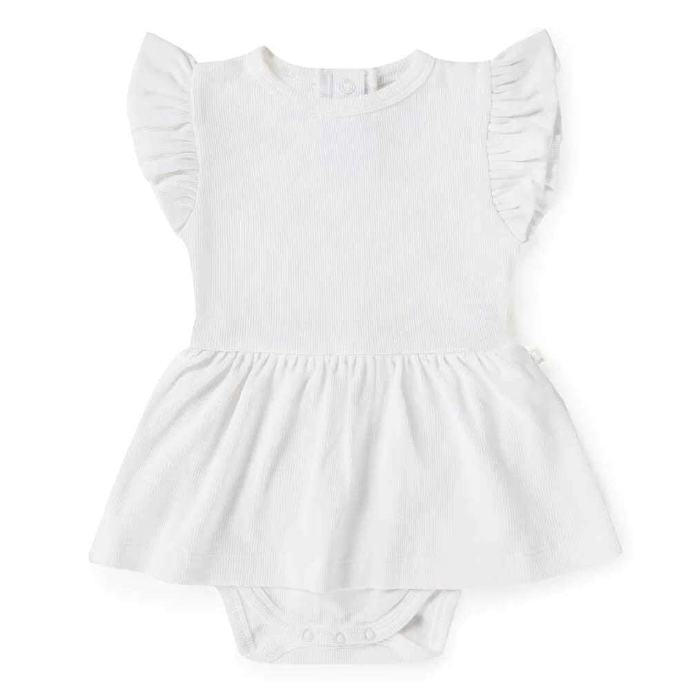 Snuggle Hunny Kids Organic Dress | Milk