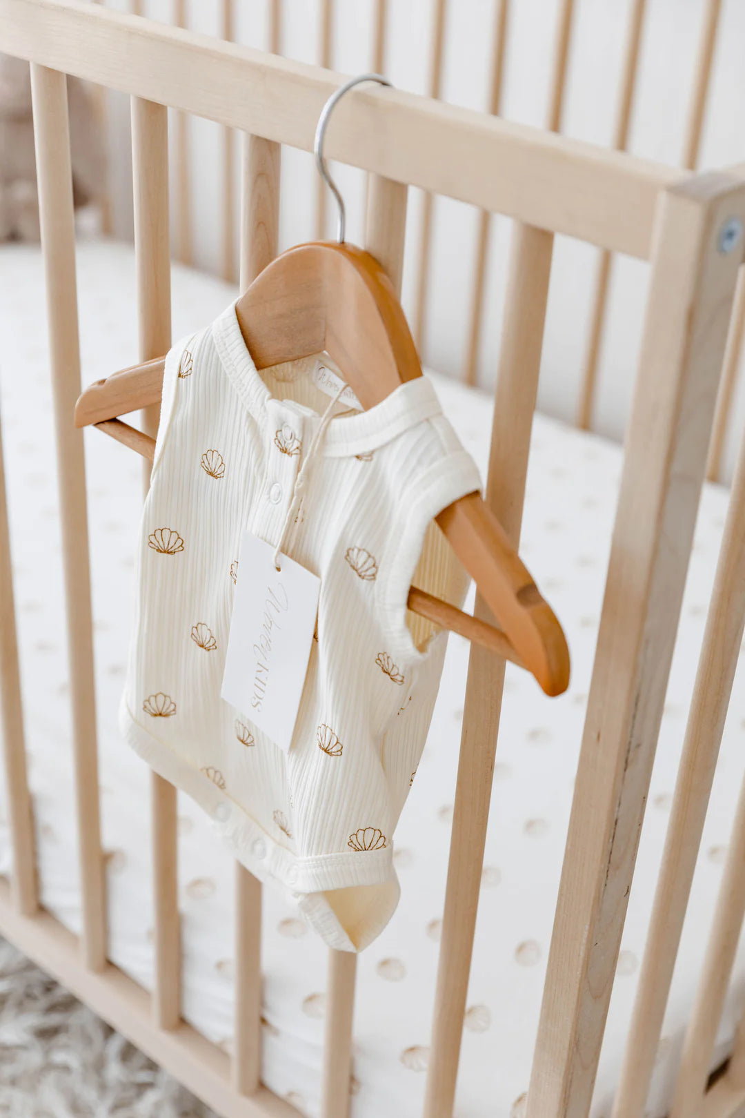 Woven Kids Seashell Bodysuit