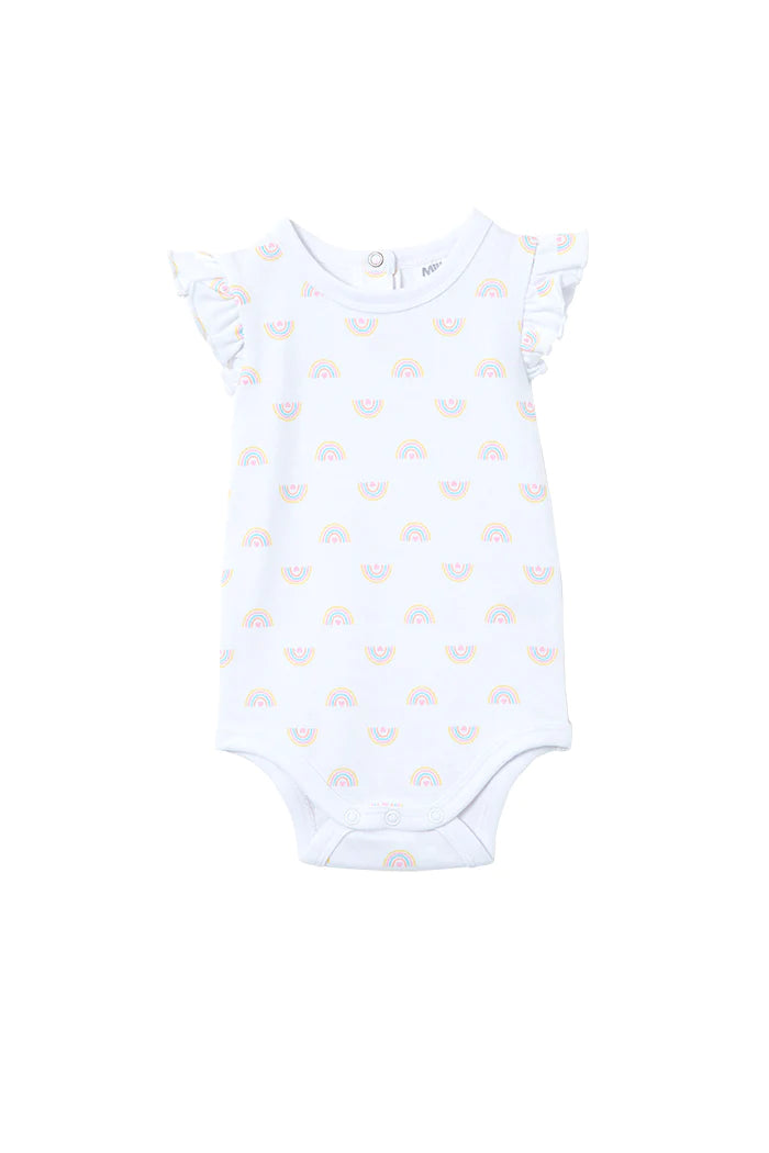 Milky Clothing Rainbow Frill Bubbysuit