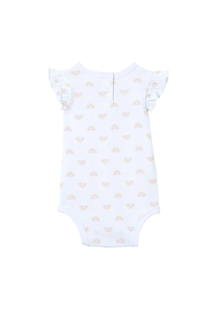 Milky Clothing Rainbow Frill Bubbysuit