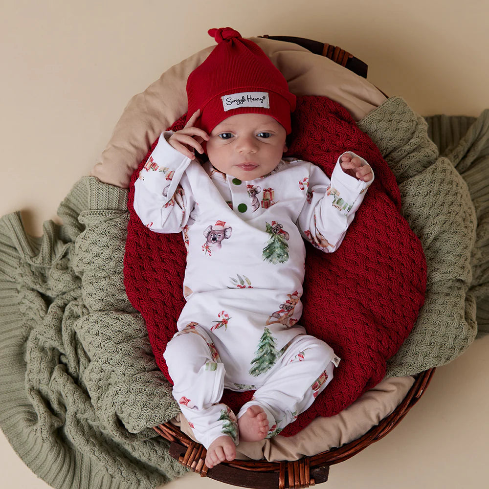 Snuggle Hunny Kids | Kangas & Koalas Christmas Growsuit