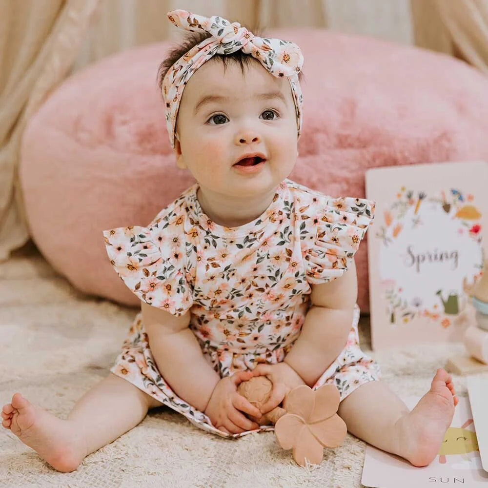 Snuggle Hunny Kids Organic Dress | Spring Floral