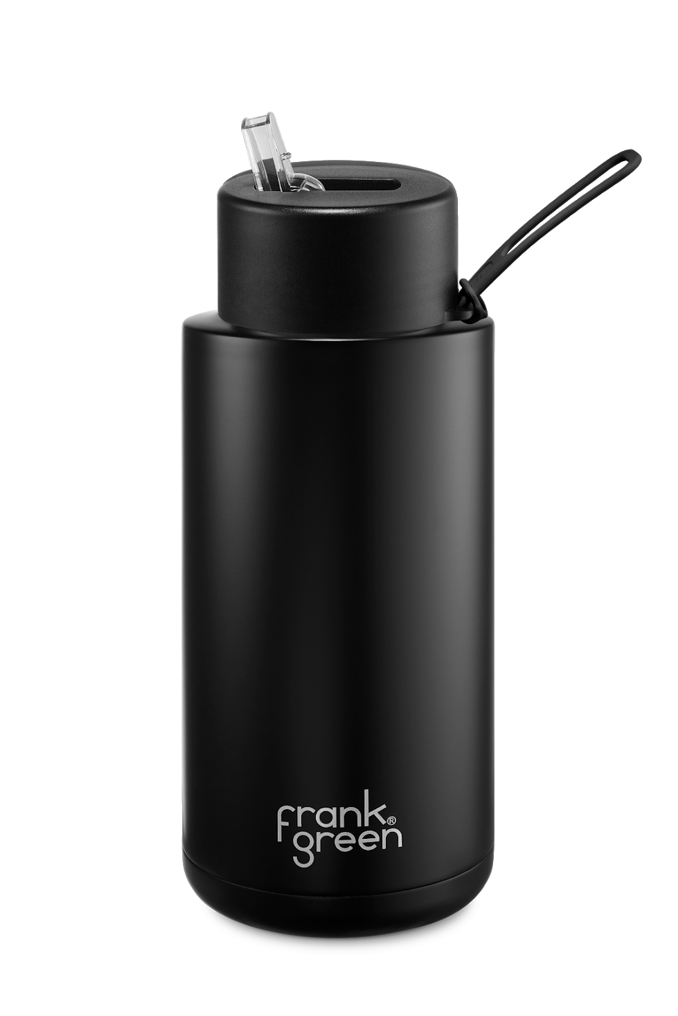 Frank Green Ceramic Reusable Bottle - 34oz | 1L (Straw Lid)