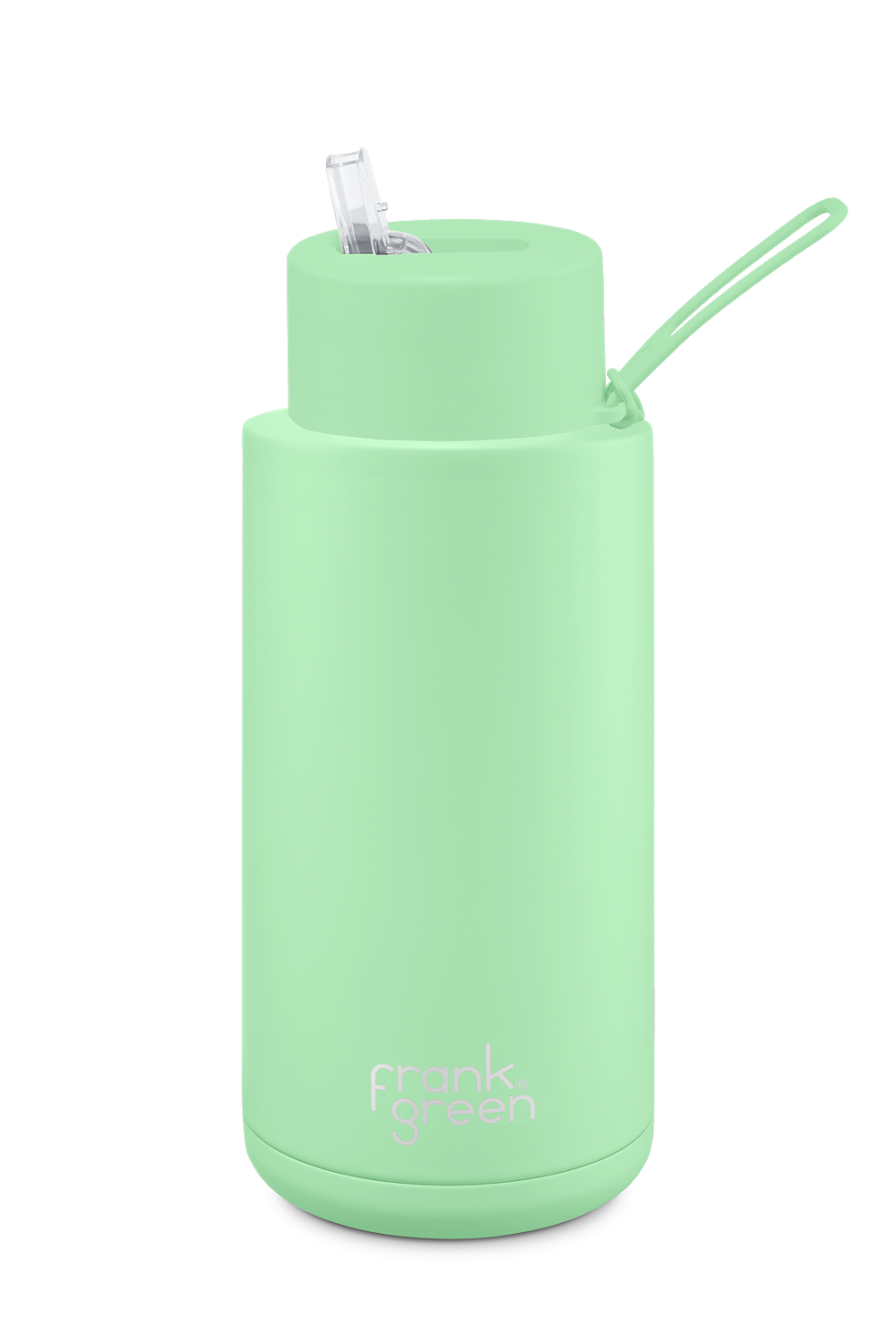 Frank Green Ceramic Reusable Bottle - 34oz | 1L (Straw Lid)