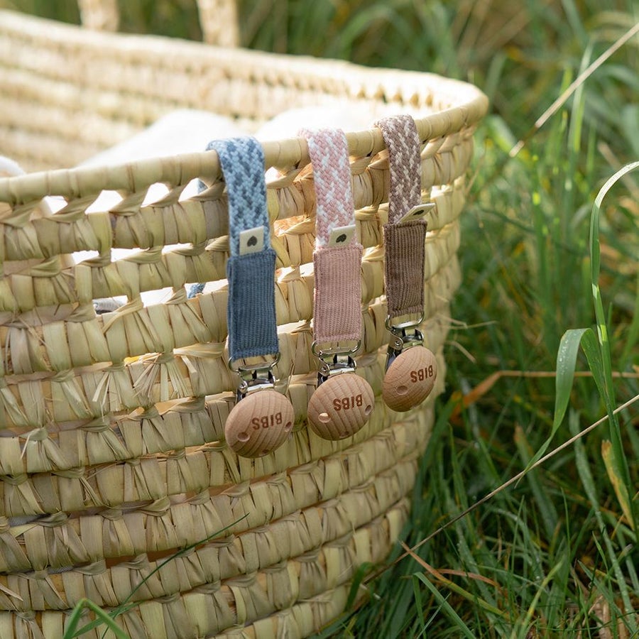 BIBS Paci Braid Dummy Clip