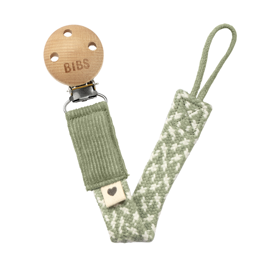 BIBS Paci Braid Dummy Clip