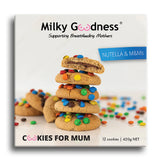 Milky Goodness | Nutella & M&M Lactation Cookies