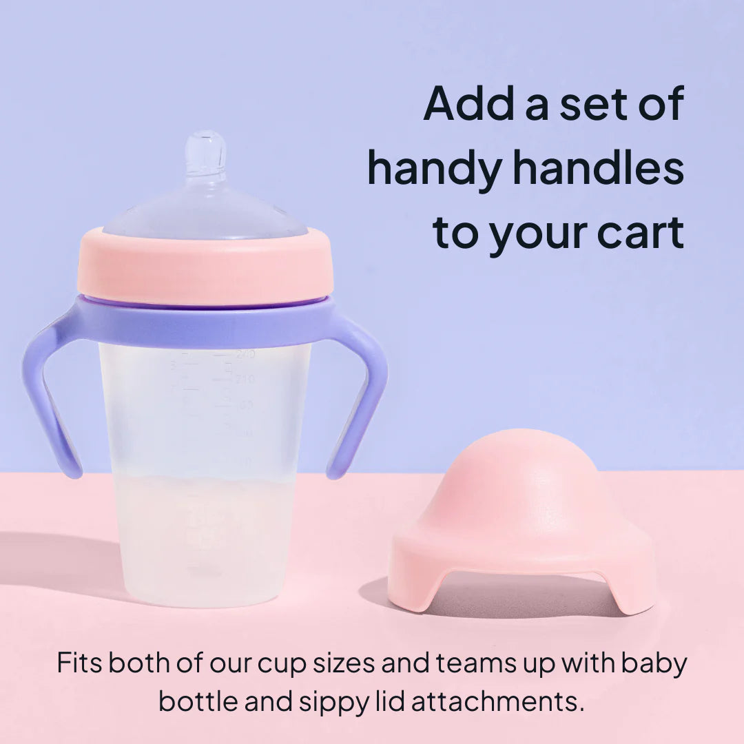 Little Stackers 240ml Baby Bottle Twin Pack (3-6Months)