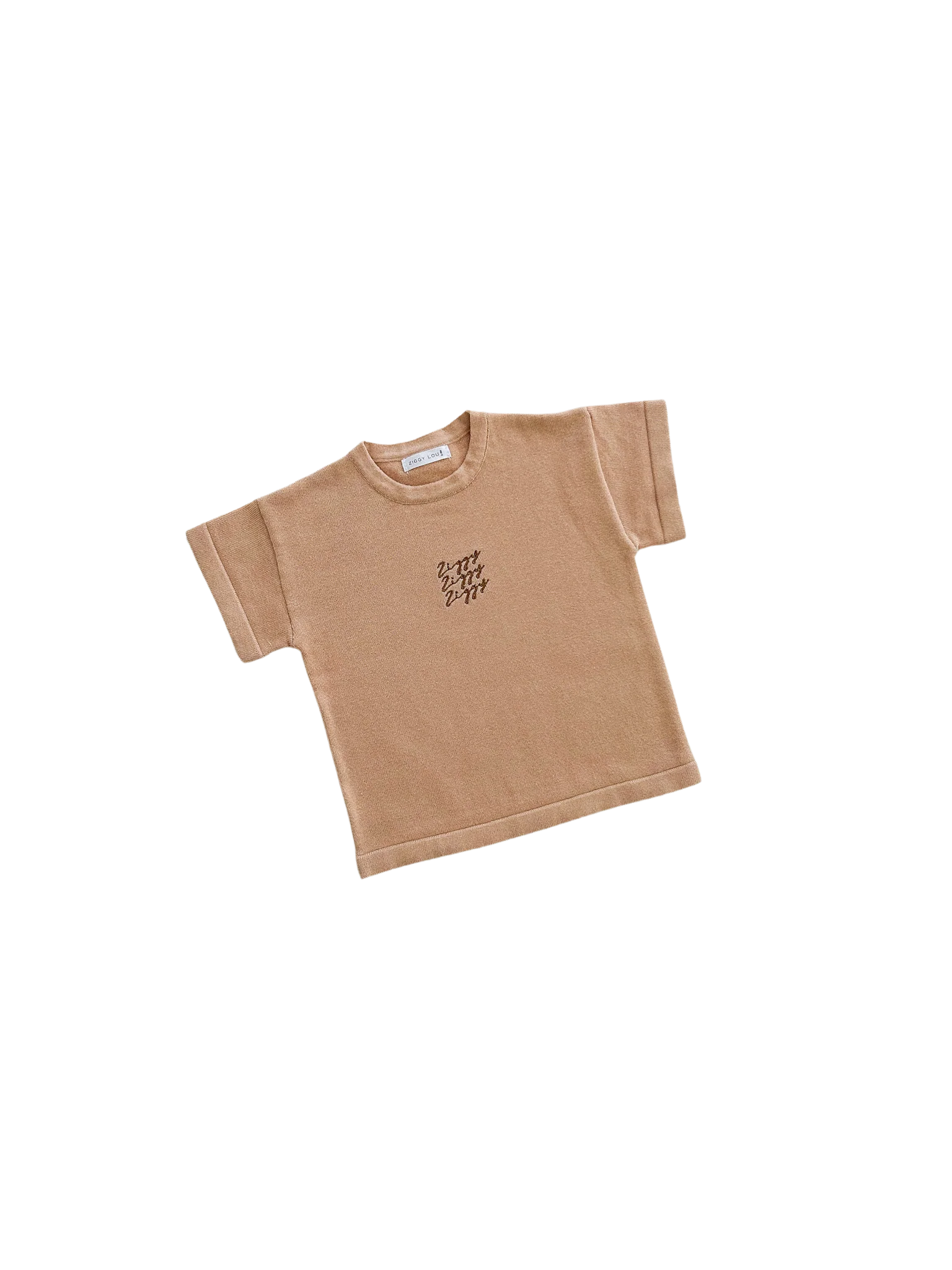 ZIGGY LOU | SIGNATURE TEE | PECAN (KIDS)