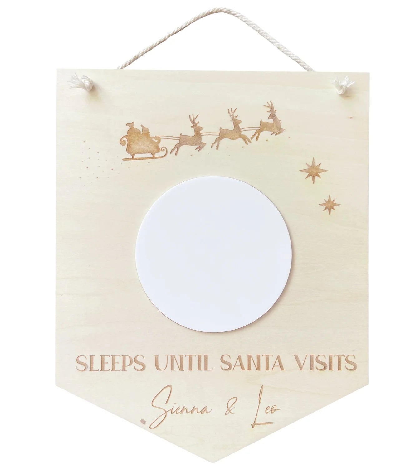 Timber Tinkers | Santa Countdown Sign