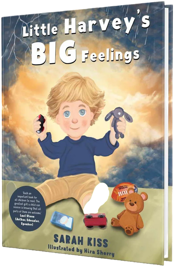 Little Harvey's Big Feelings | Author Sarah Kiss