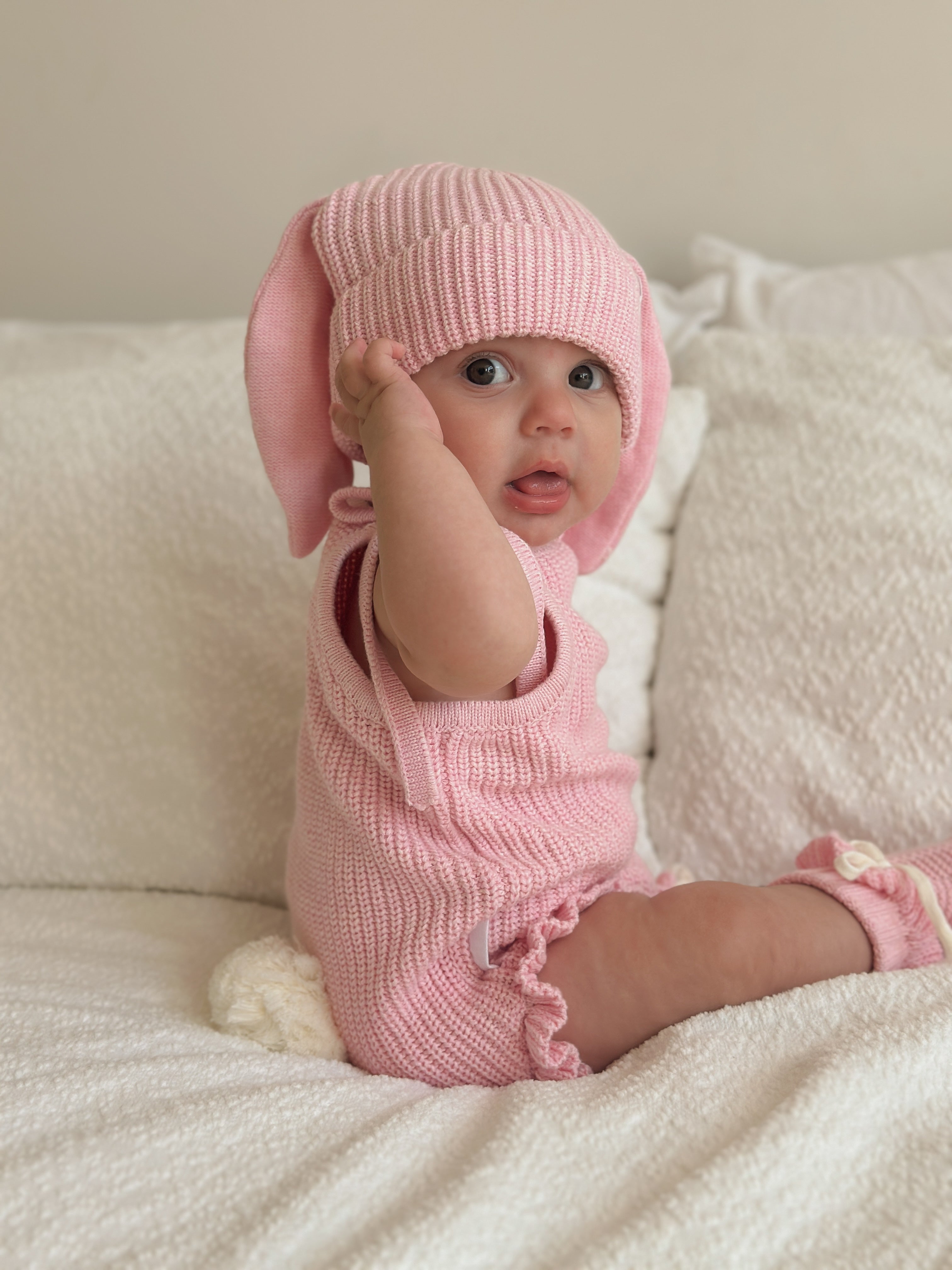 ZIGGY LOU | BEANIE | EASTER (DAHLIA)