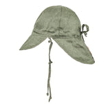 Bed Head Heritage 'Lounger' Baby Reversible Flap Sun Hat - Noah / Moss