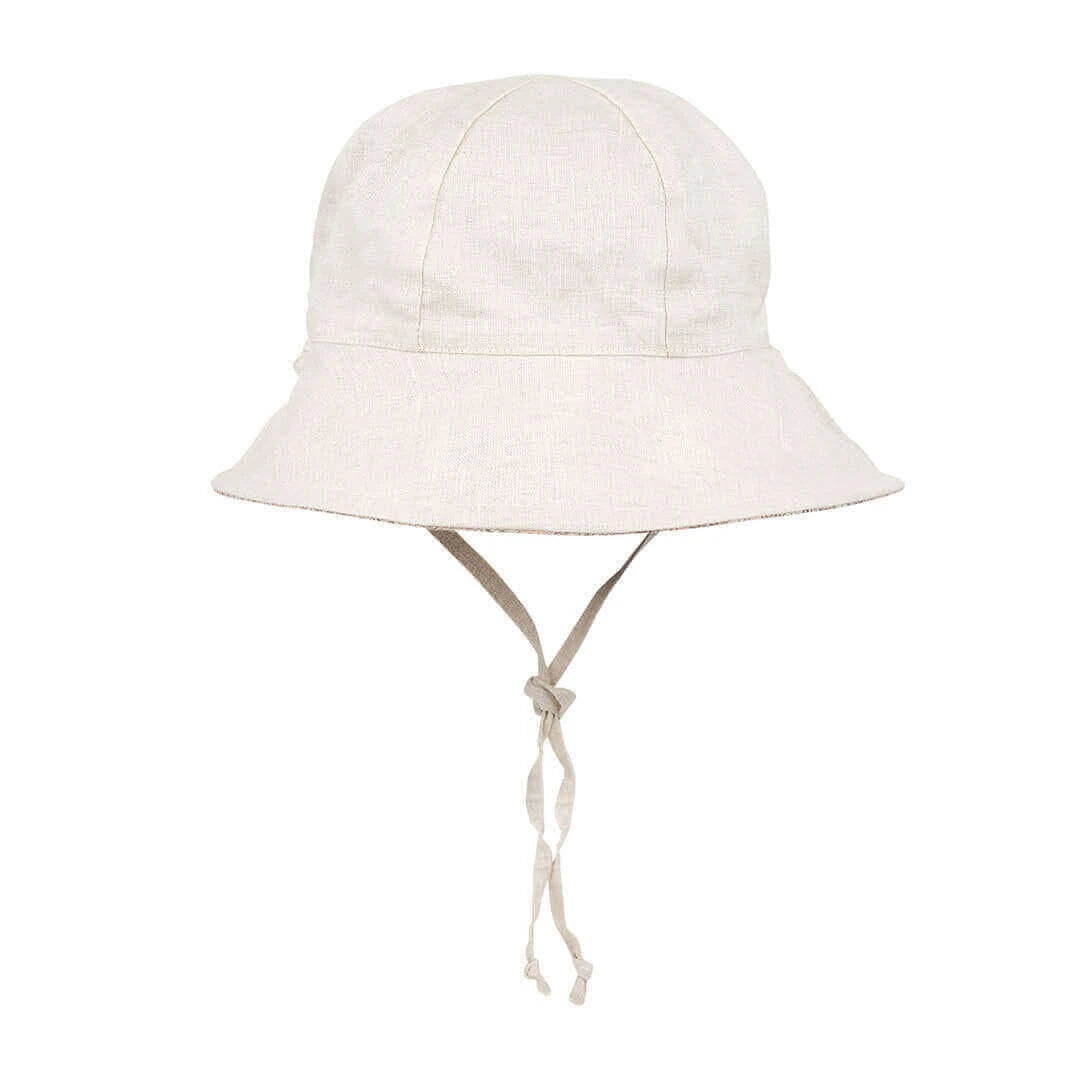 Bedhead Hats| Daisy/Flax 'Wanderer' Panelled Bucket Sun Hat
