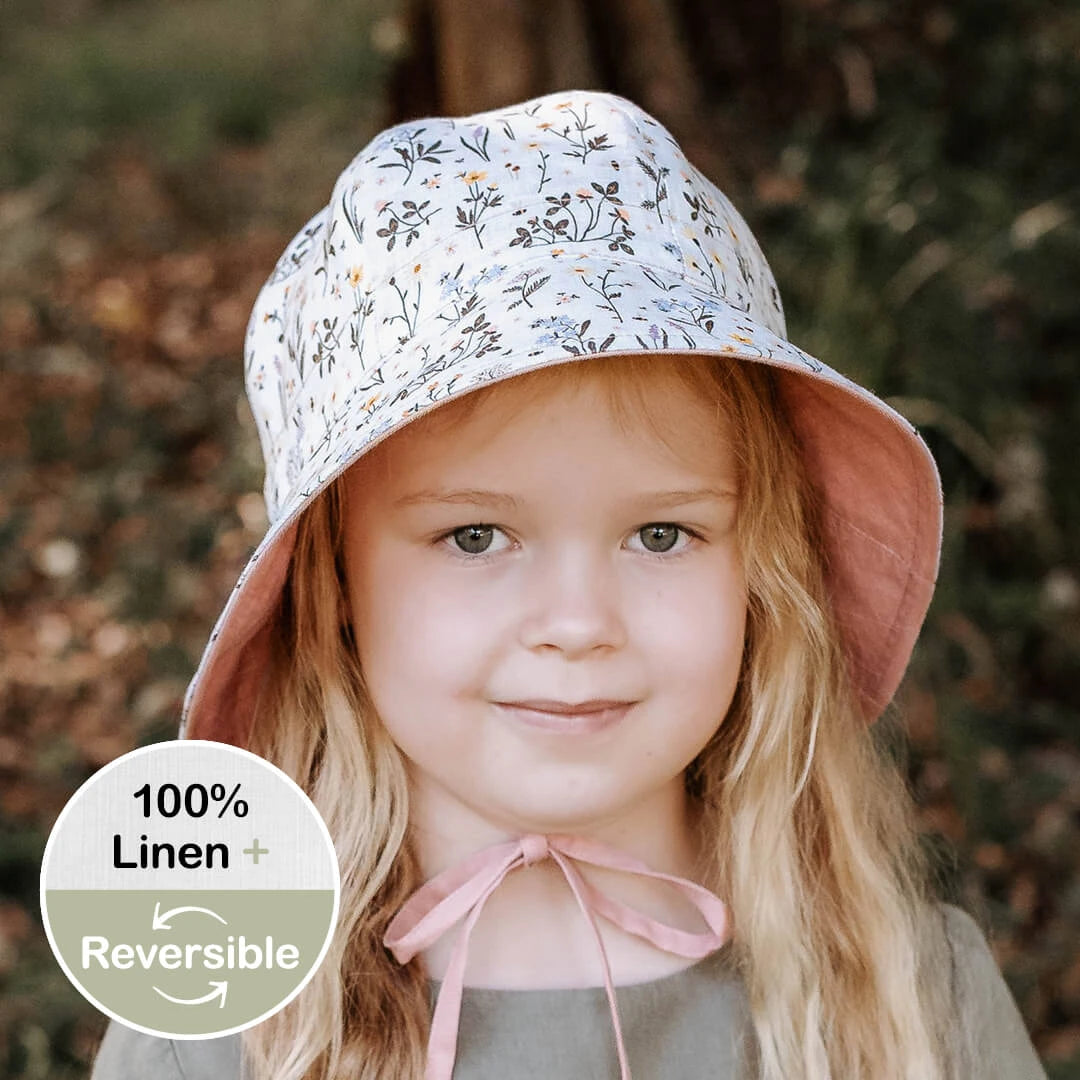 Bedhead Hats| Provence/Rosa 'Wanderer' Panelled Bucket Sun Hat