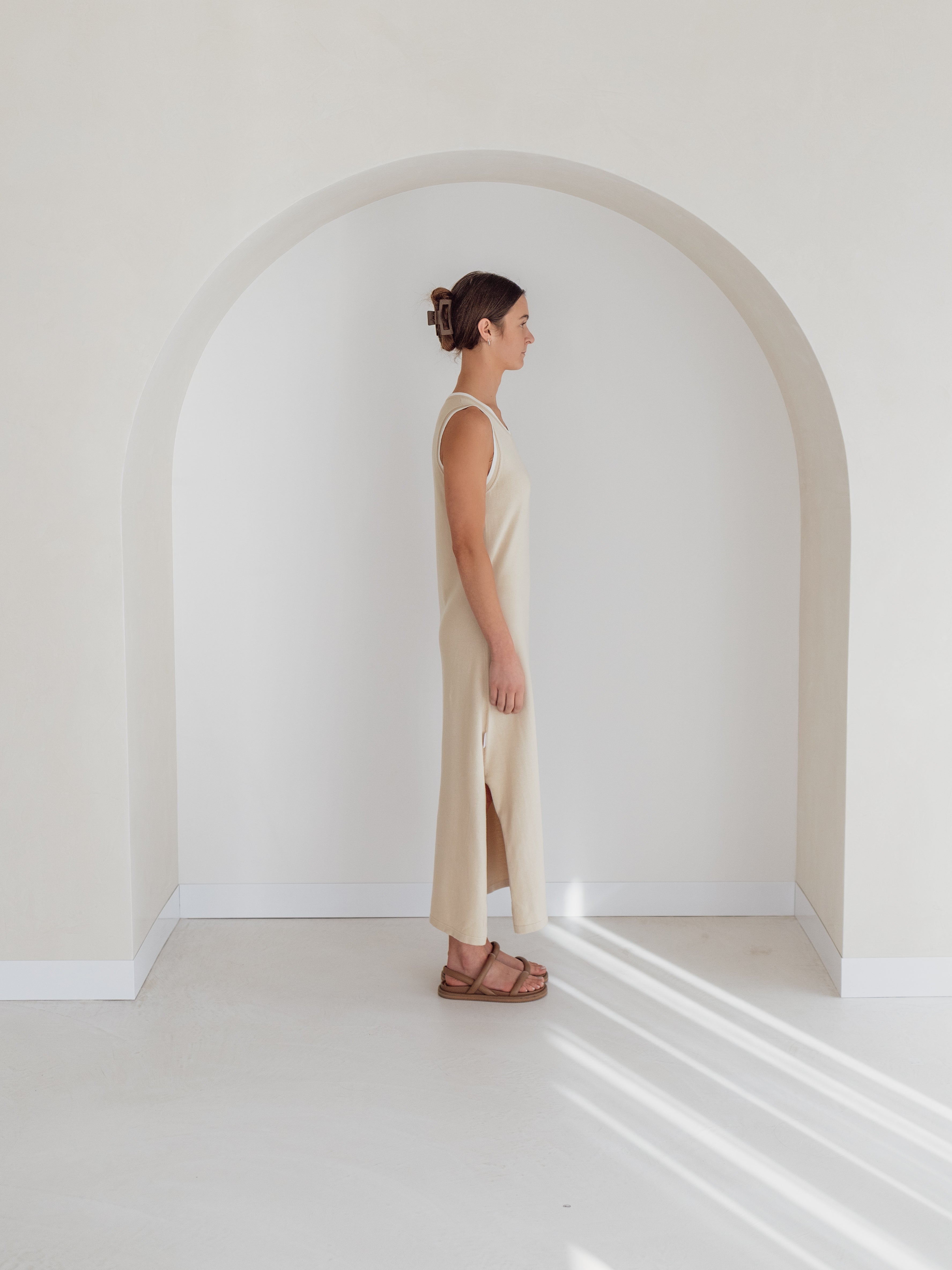 ZIGGY LOU | KNIT DRESS | LATTE (WOMEN'S)