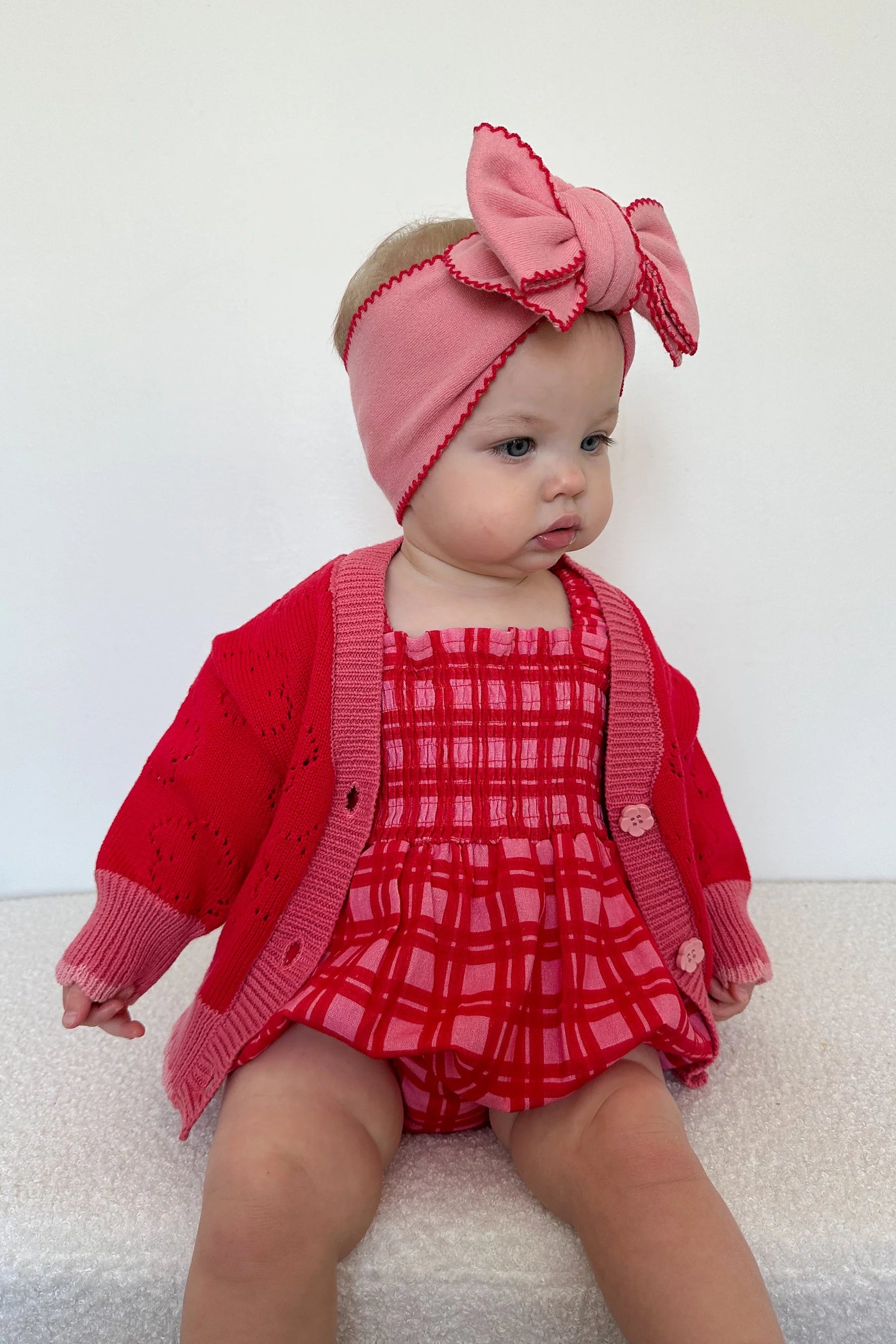 ZIGGY LOU | CARDIGAN | SCARLET